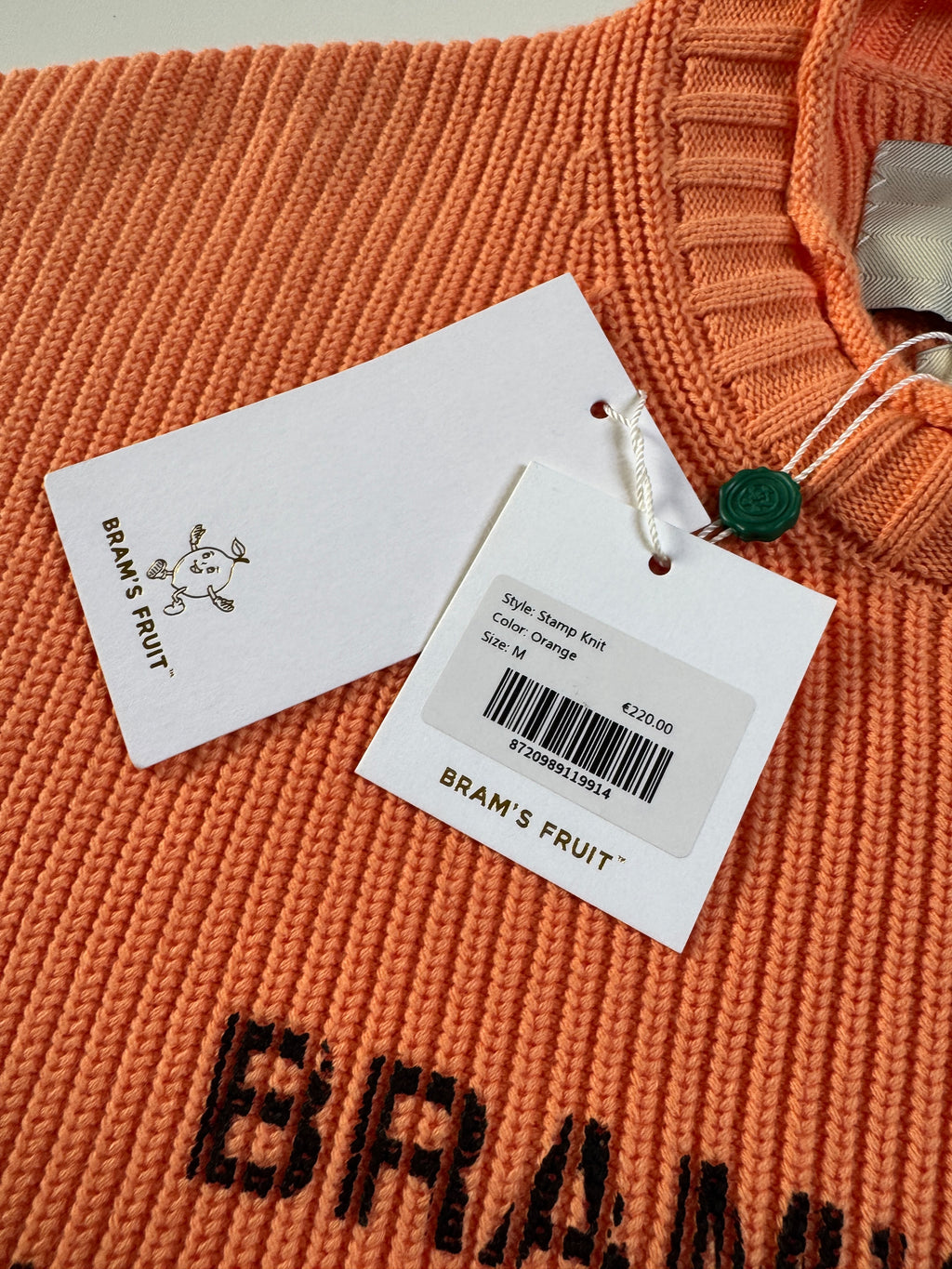 Brams Fruit – Stamp Knit – Orange