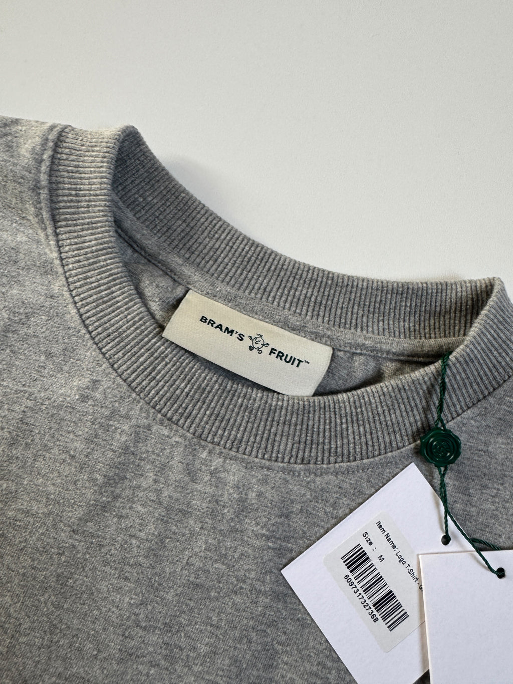 Brams Fruit – Logo T-Shirt – Grey