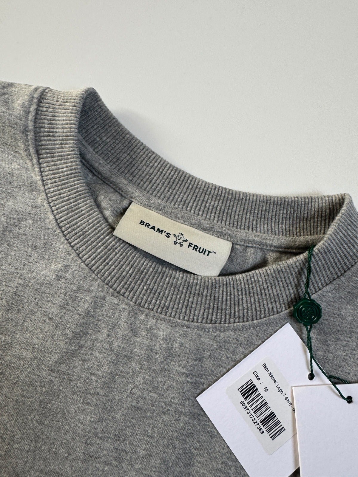 Brams Fruit – Logo T-Shirt – Grey