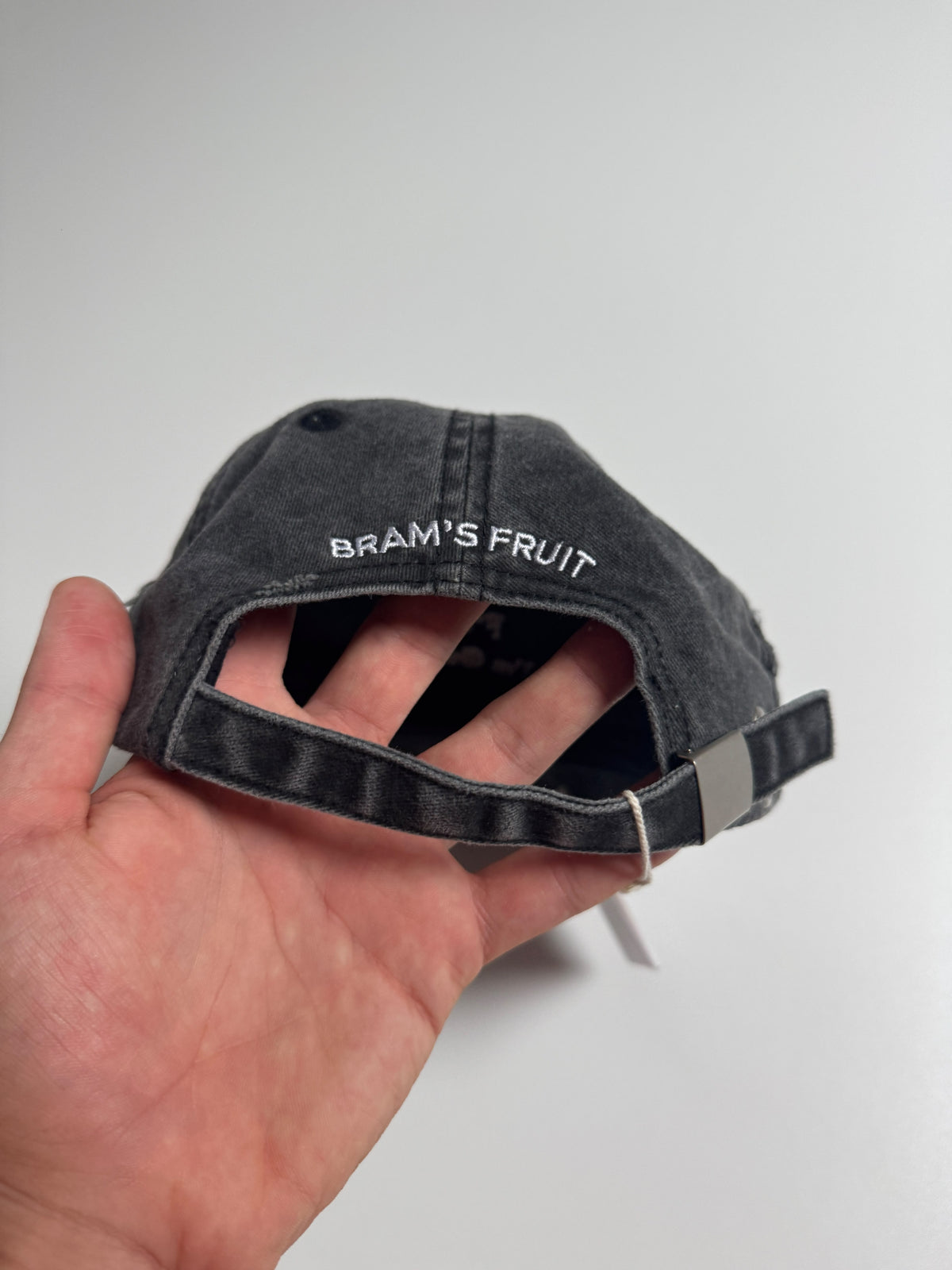 Brams Fruit – F*ck Off I’m Gardening Cap Distressed – Washed Charcoal
