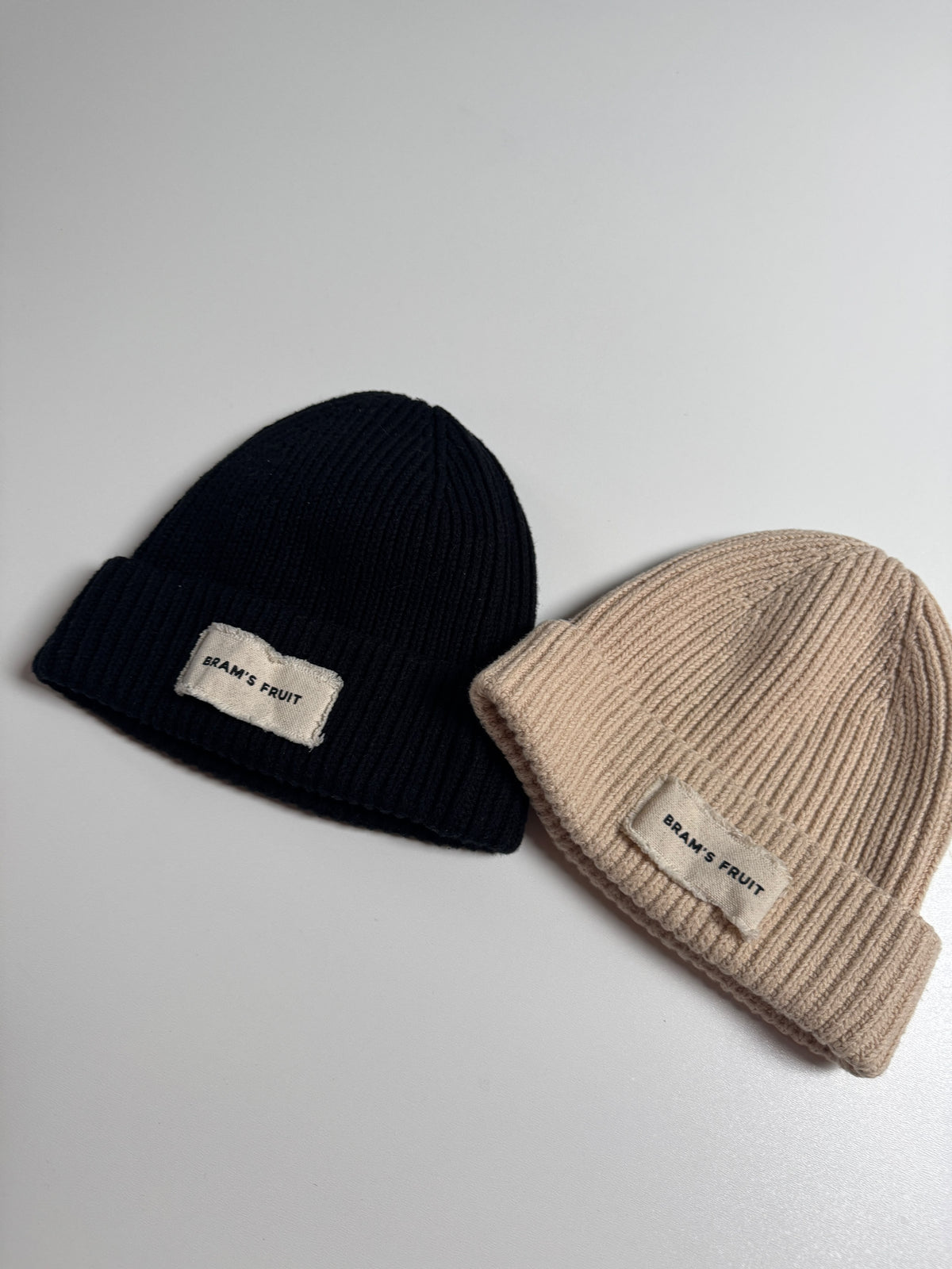 Brams Fruit – Beanie Distressed Label – Black