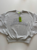 New Amsterdam Surf Association  Varsity Crewneck – Grey Marl