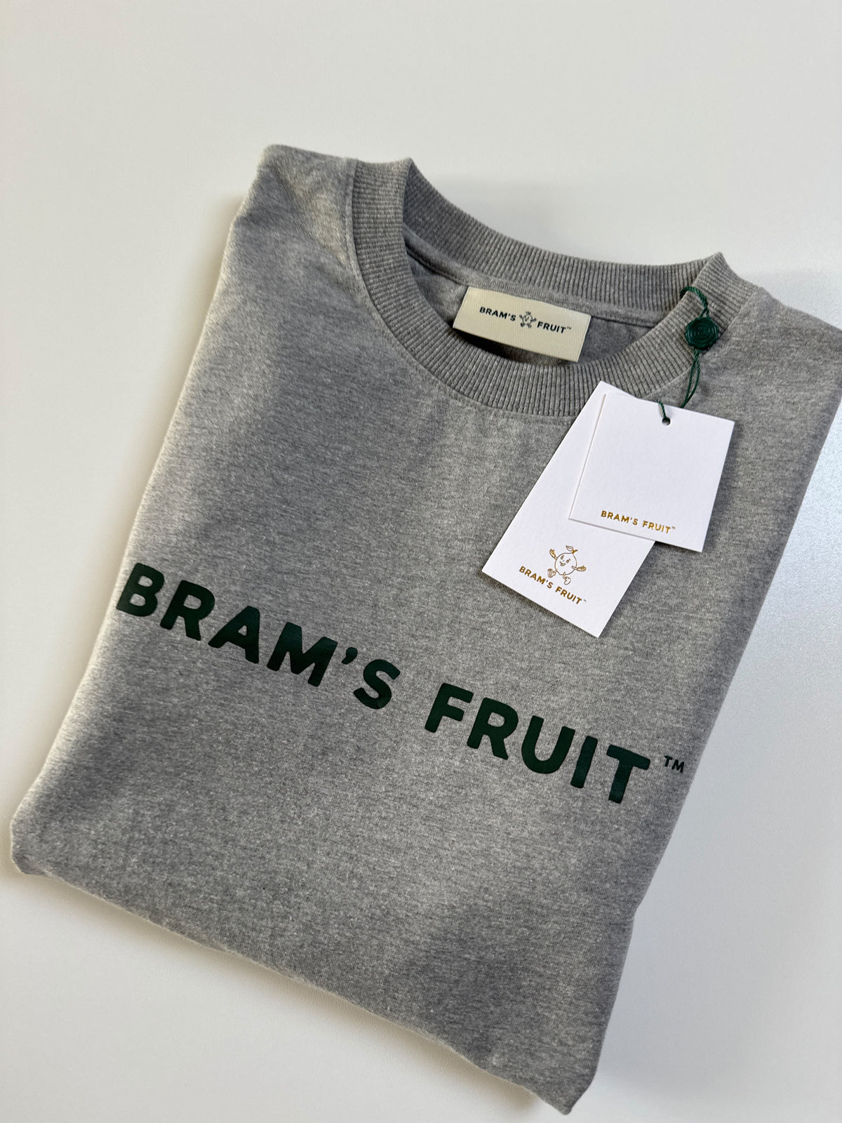 Brams Fruit – Logo T-Shirt – Grey