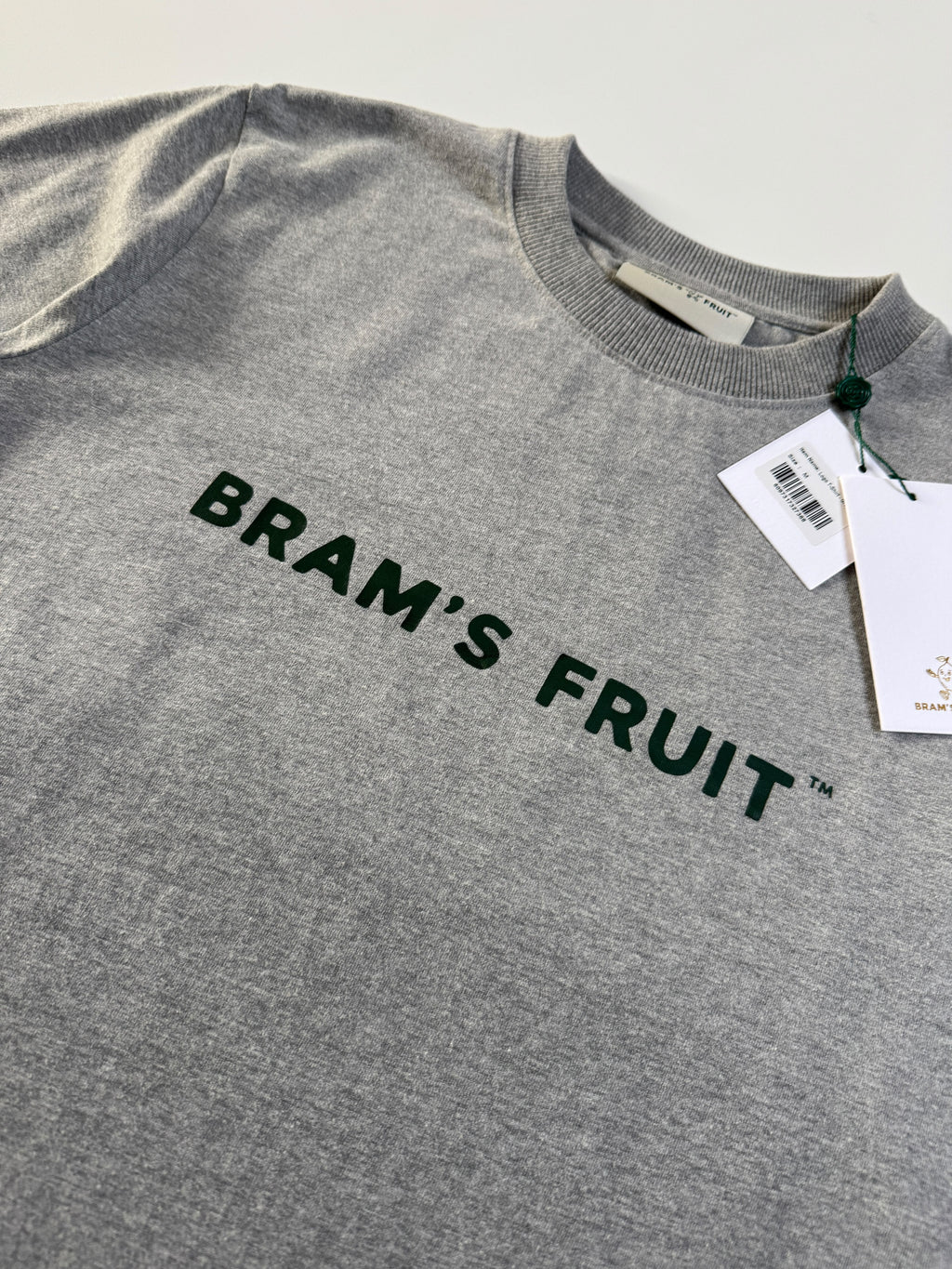 Brams Fruit – Logo T-Shirt – Grey
