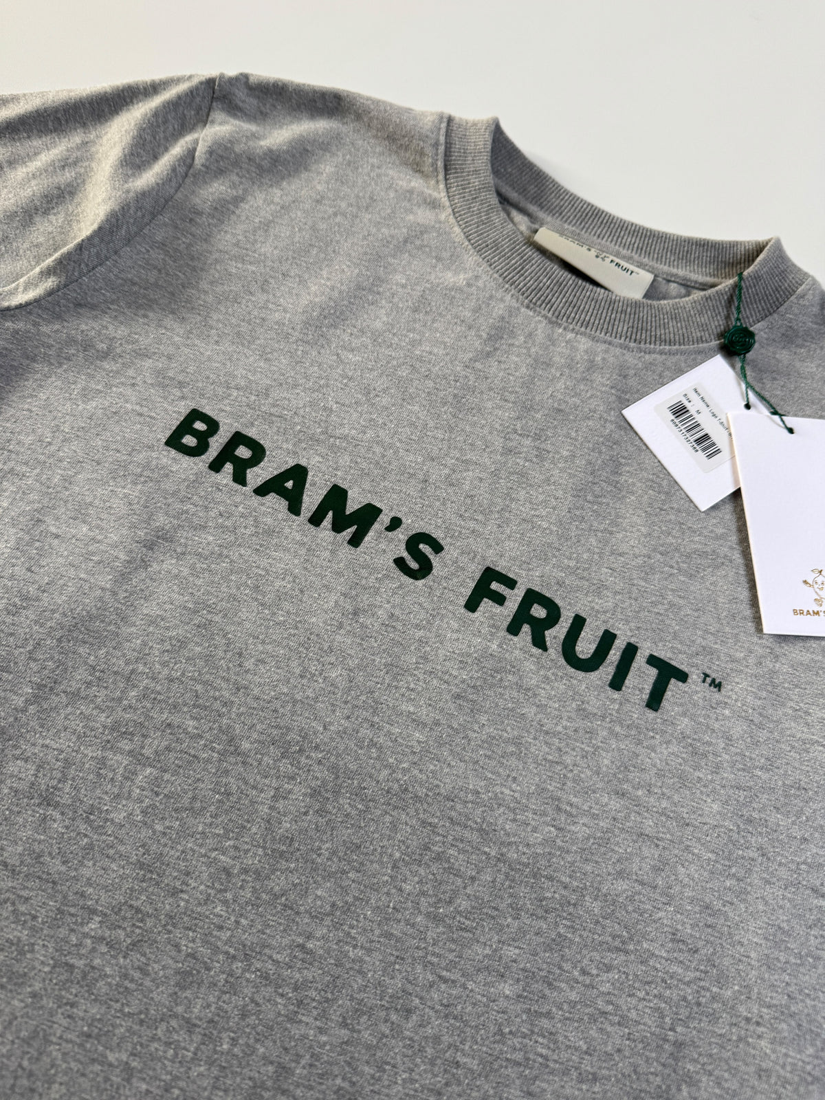 Brams Fruit – Logo T-Shirt – Grey