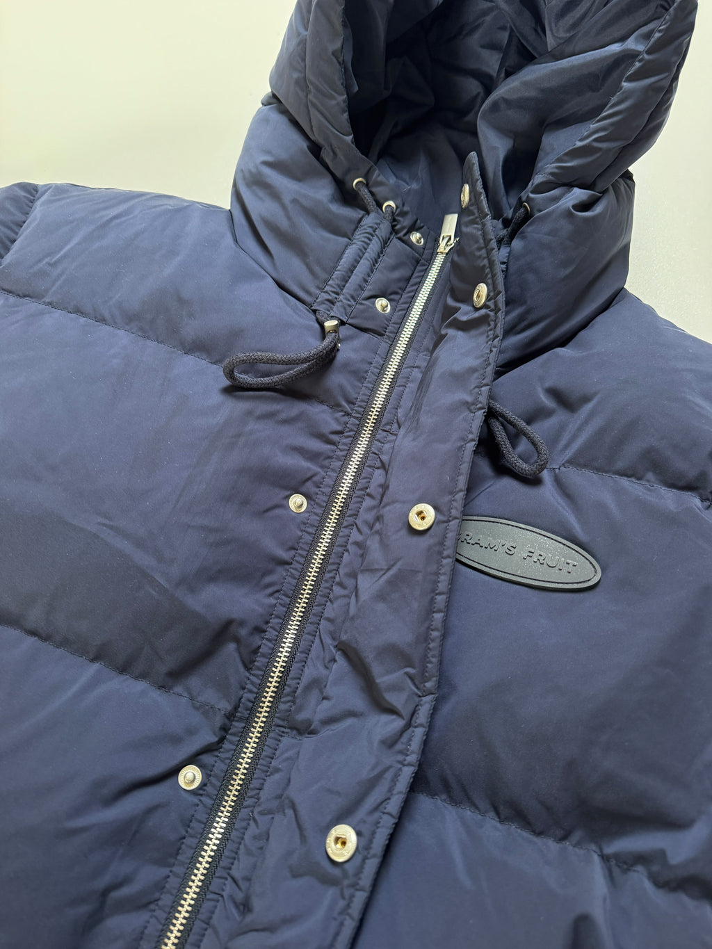 Brams Fruit – Hooded Puffer Jacket – Navy