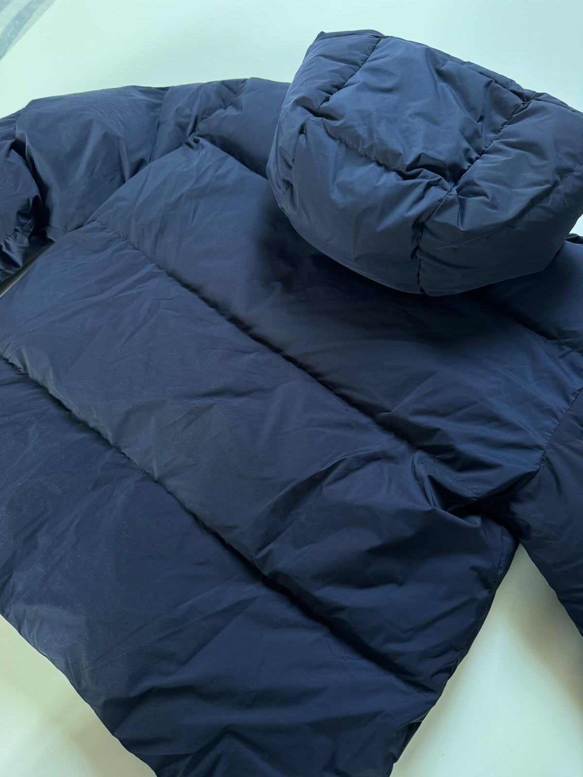 Brams Fruit – Hooded Puffer Jacket – Navy