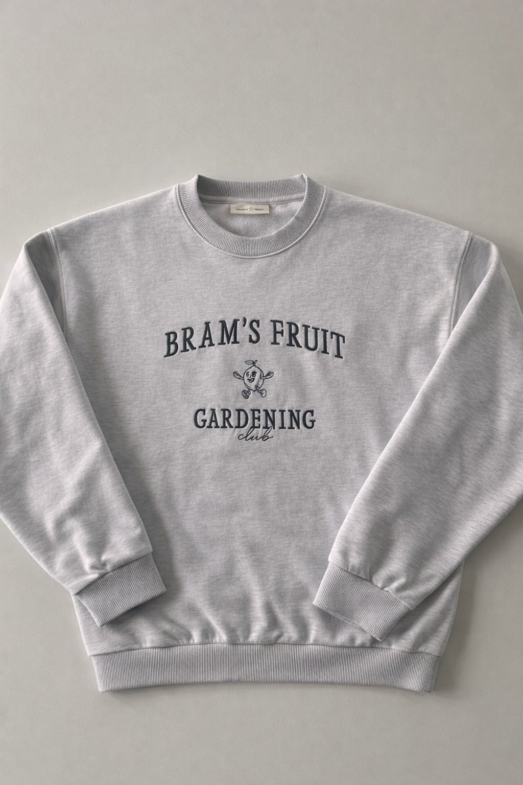 Brams Fruit Crewneck Sweater - L