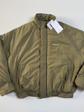 Brams Fruit – Emblem Patch Padded Jacket – Green