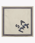 Saint Blanc Silk Scarf Off White