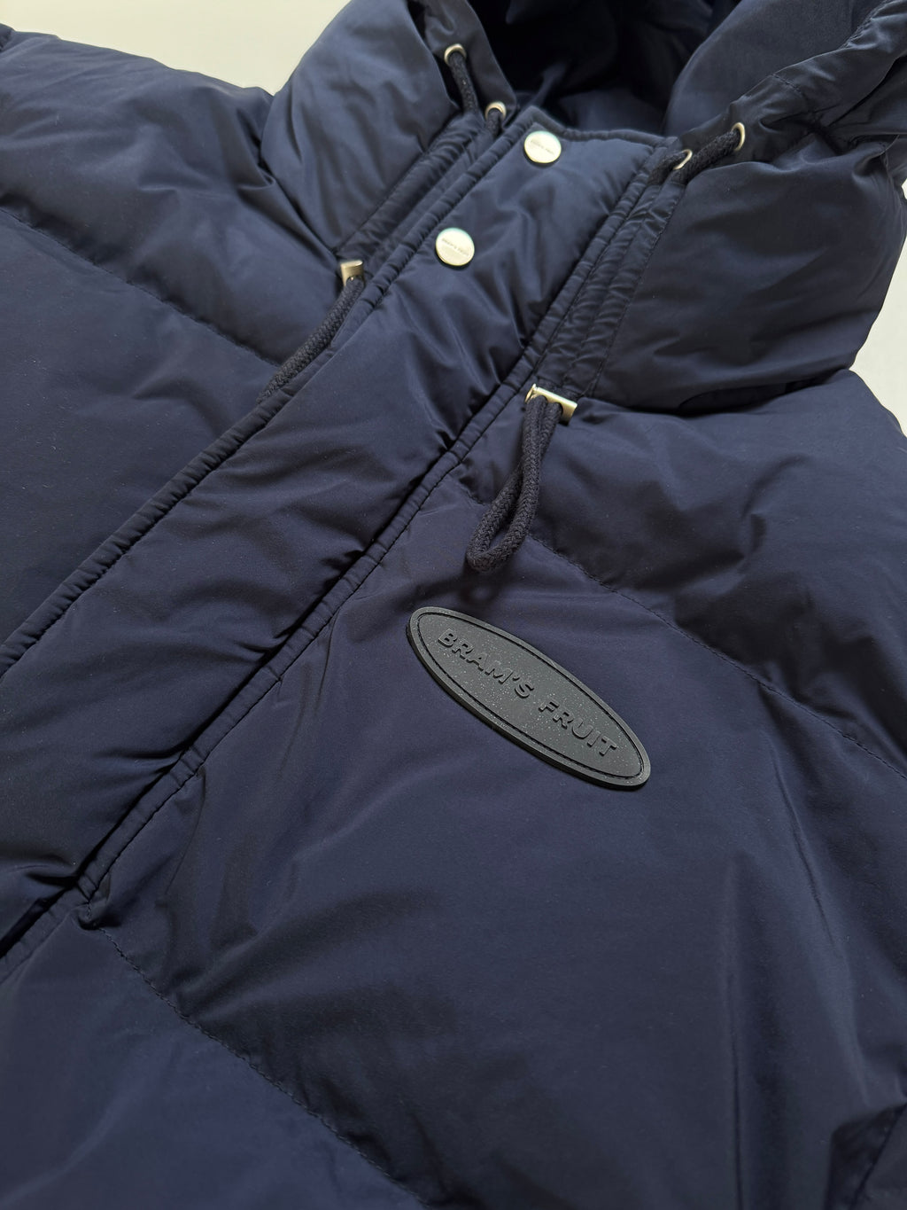 Brams Fruit – Hooded Puffer Jacket – Navy