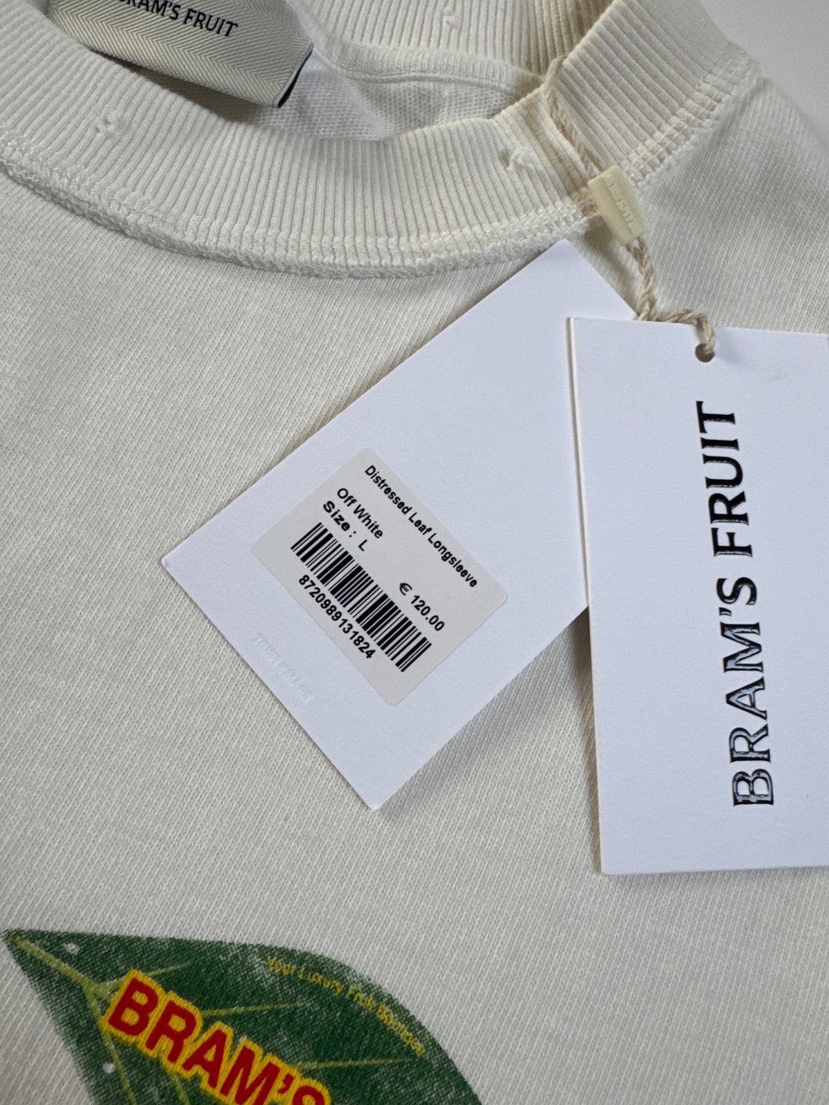 Bram’s fruit distressed Leaf longsleeve