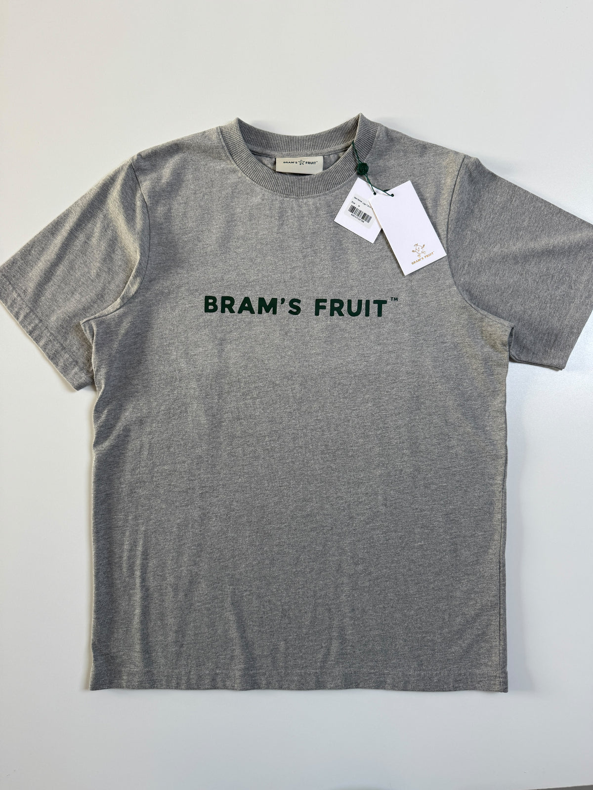 Brams Fruit – Logo T-Shirt – Grey