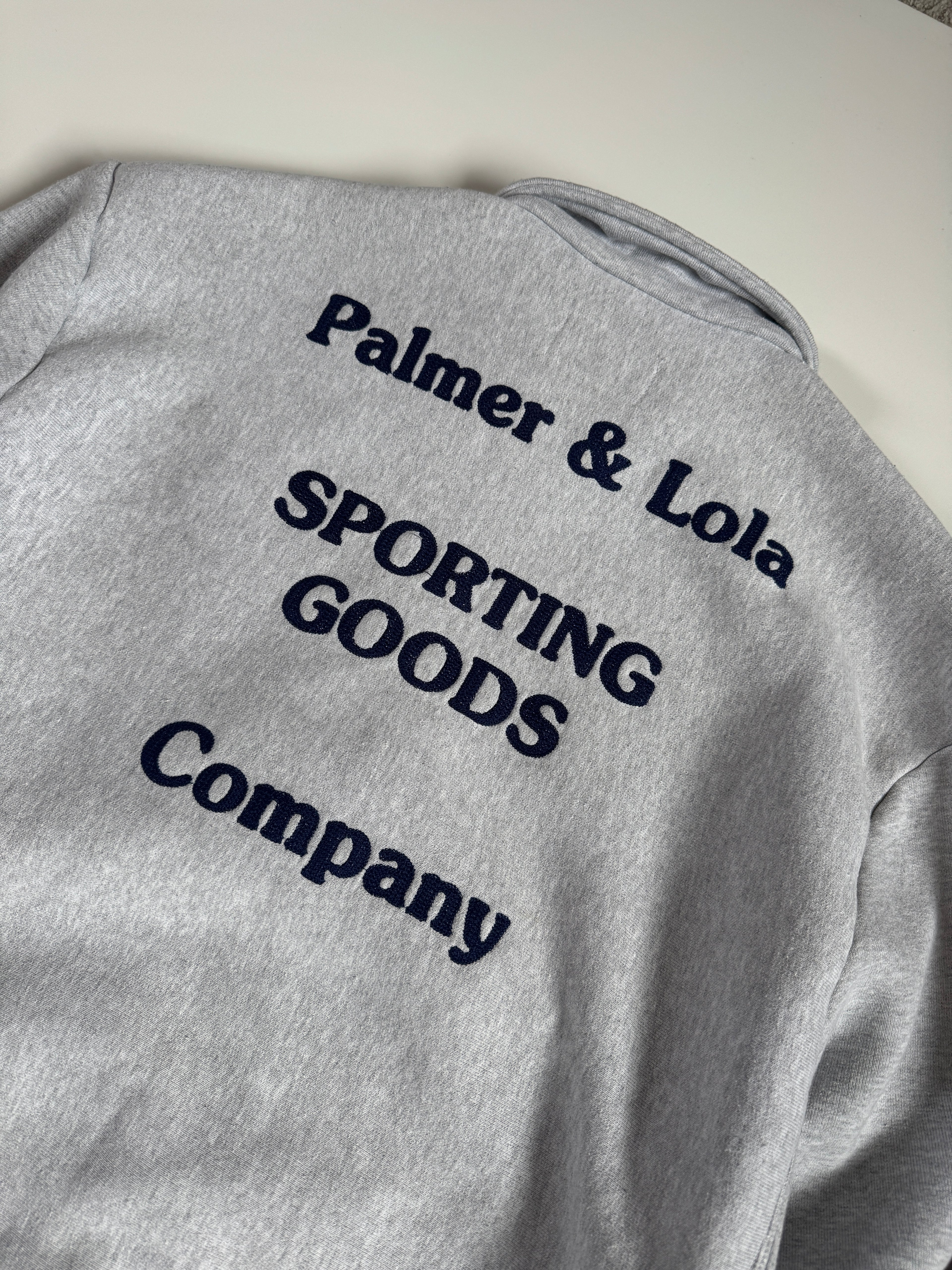 PAL SPORTING GOODS Company Half Zip Sweater Grijs L