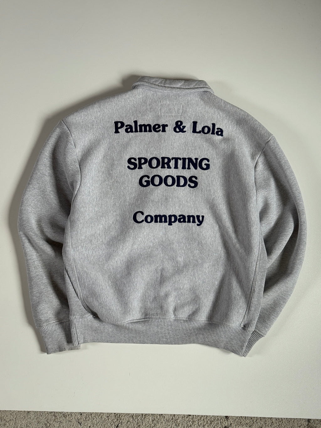 PAL SPORTING GOODS Company Half Zip Sweater Grijs L