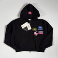 EME studios vest with prints Patches Shadow Full Zip M