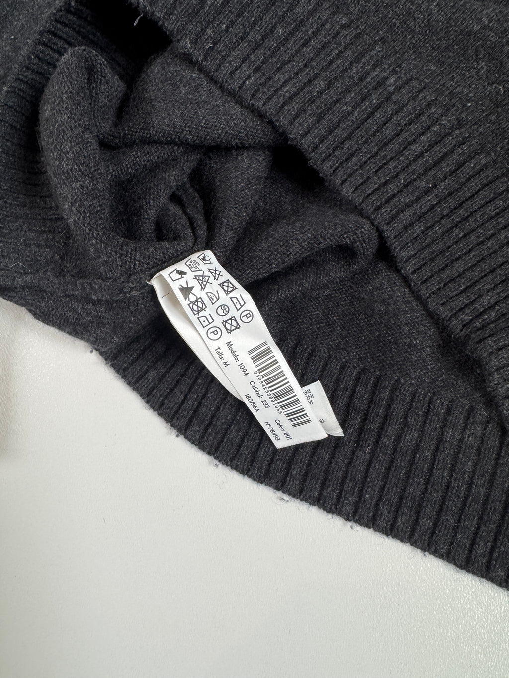 Massimo Dutti Tricot polosweater from wool mix M