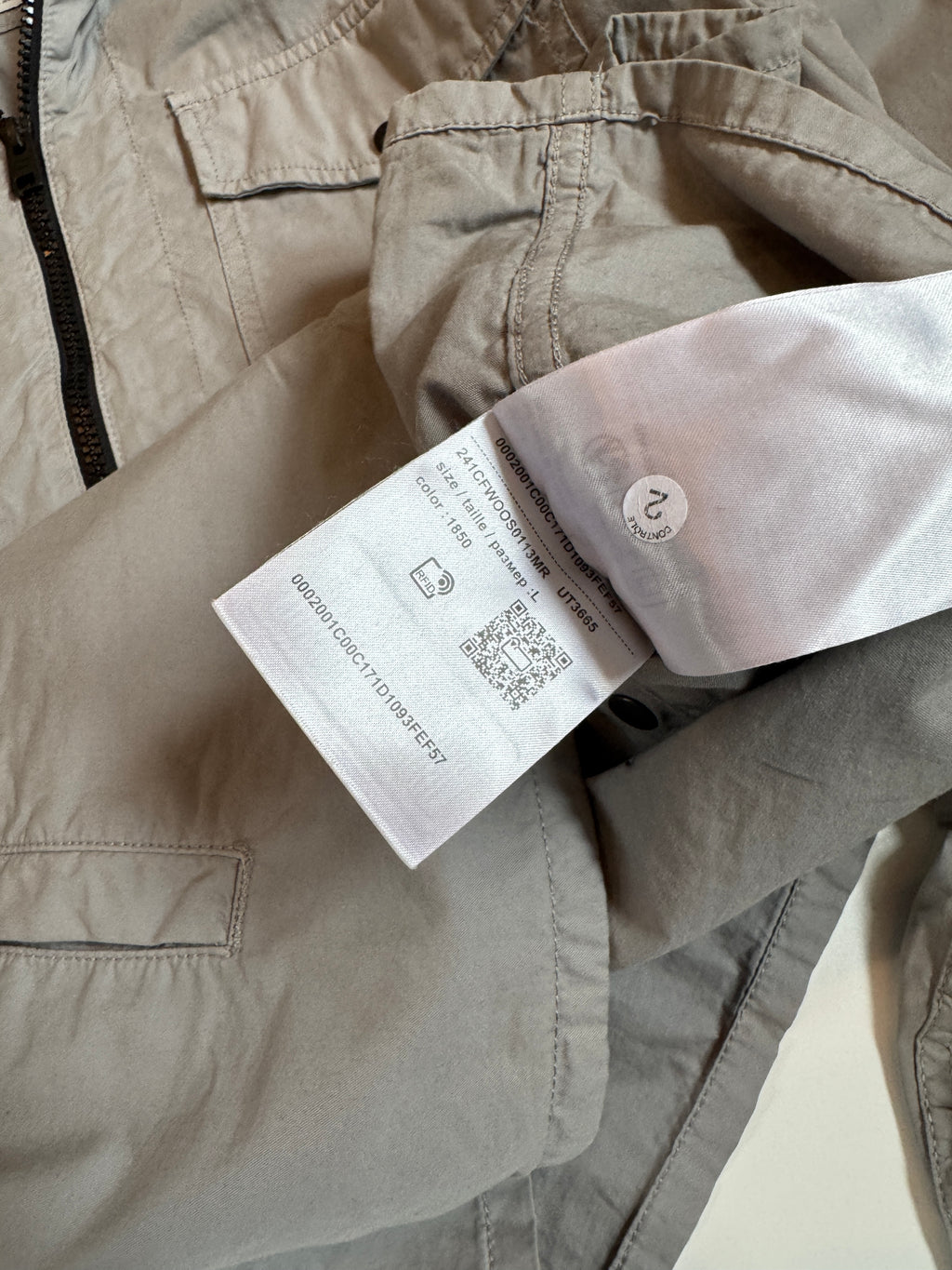 Woolrich Gabardine Overshirt Lake Olive Brand L