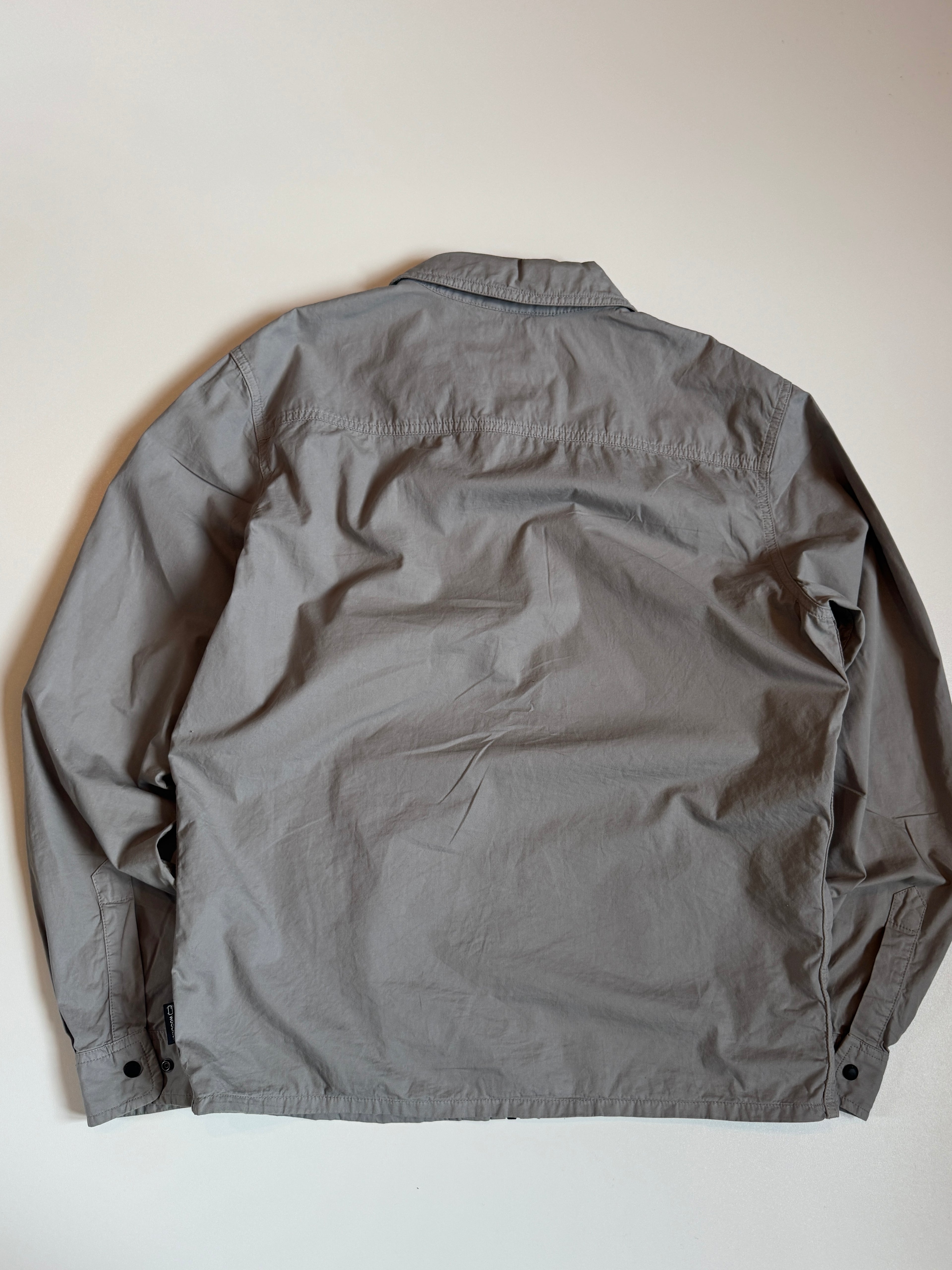 Woolrich Gabardine Overshirt Lake Olive Brand L