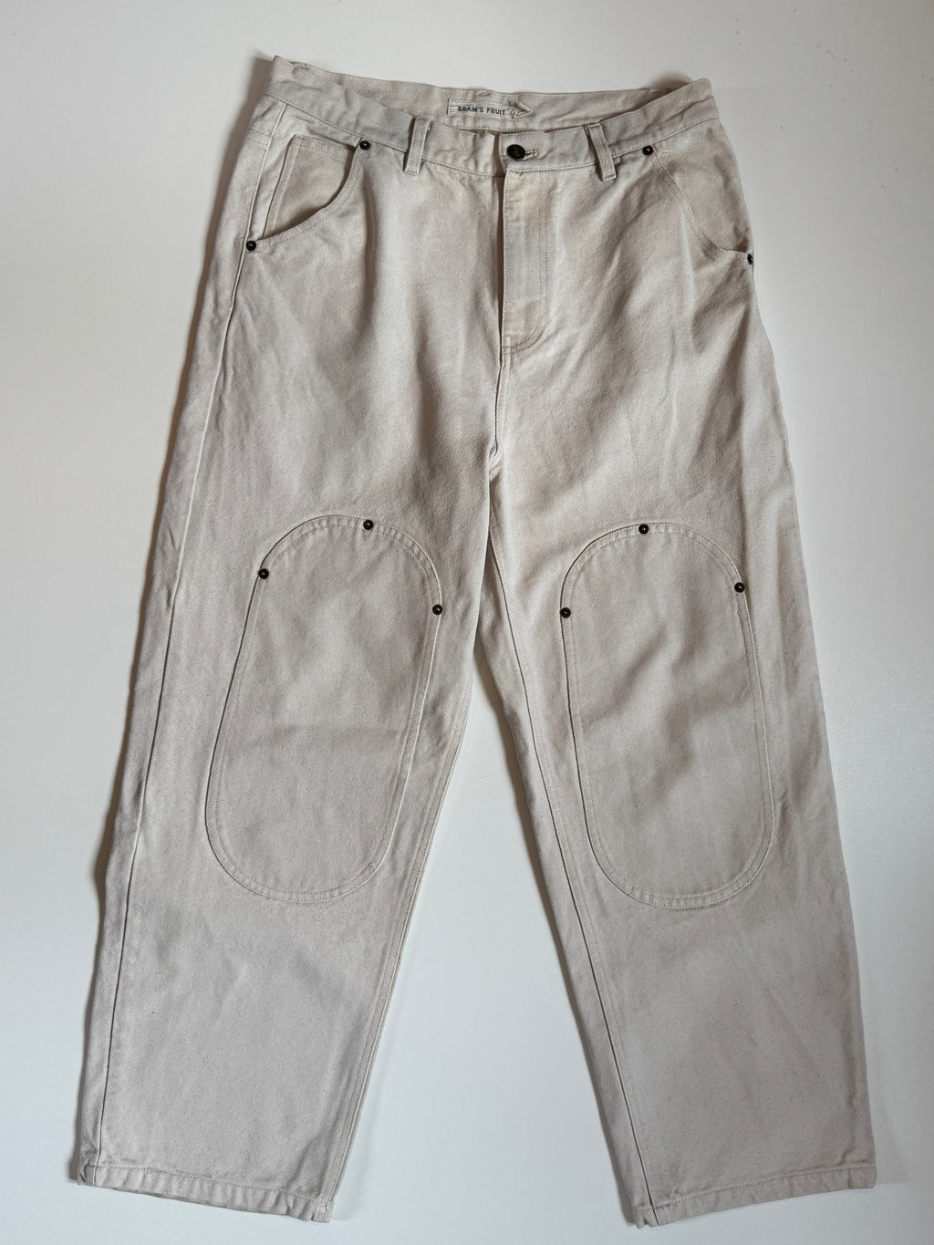 BRAM'S FRUIT Twill Trousers Beige L