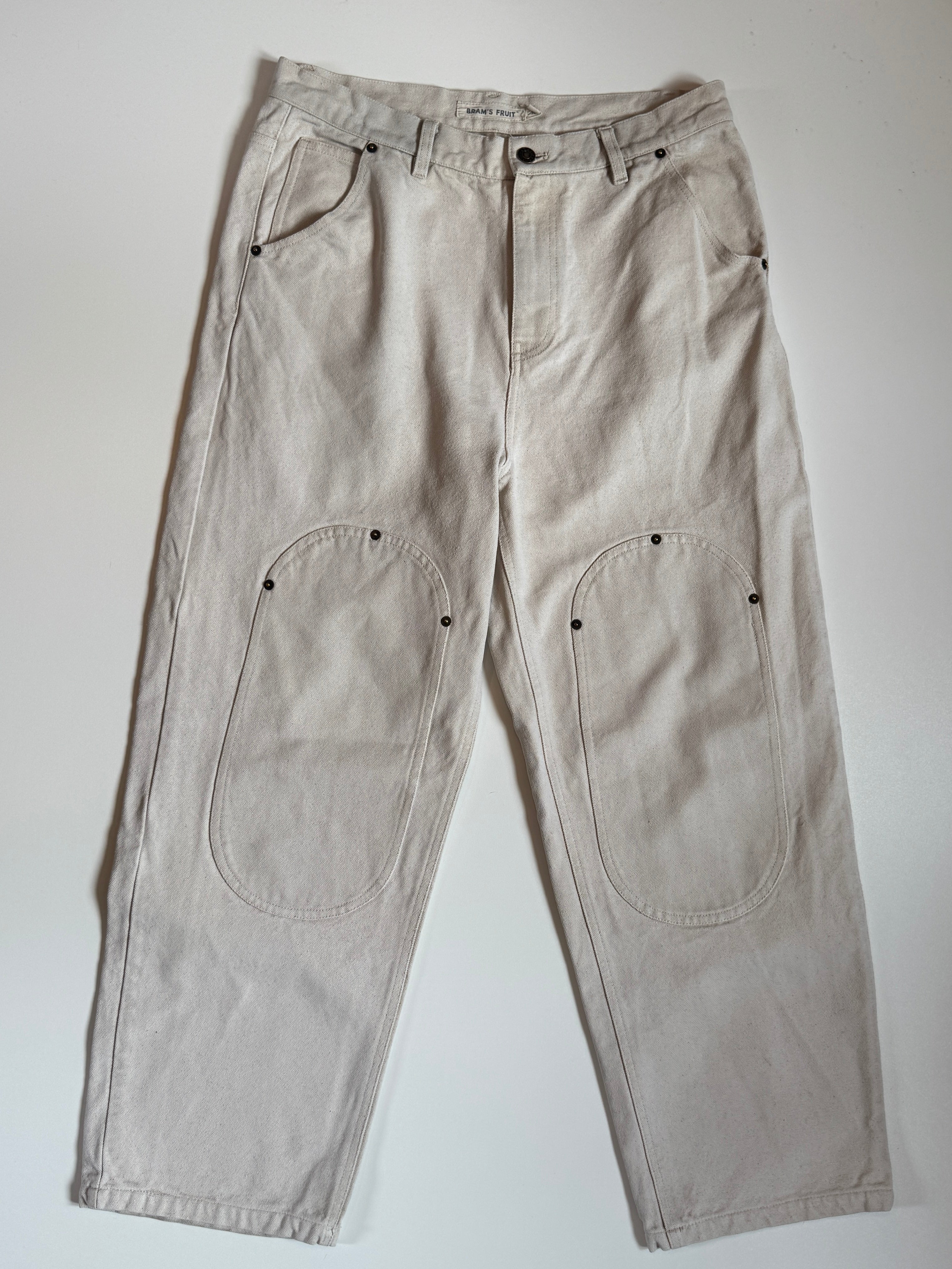 BRAM'S FRUIT Twill Trousers Beige L