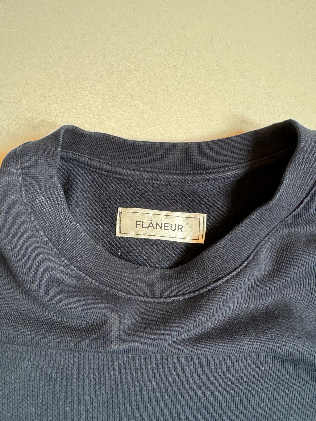 Flâneur Signature Sweater logo M