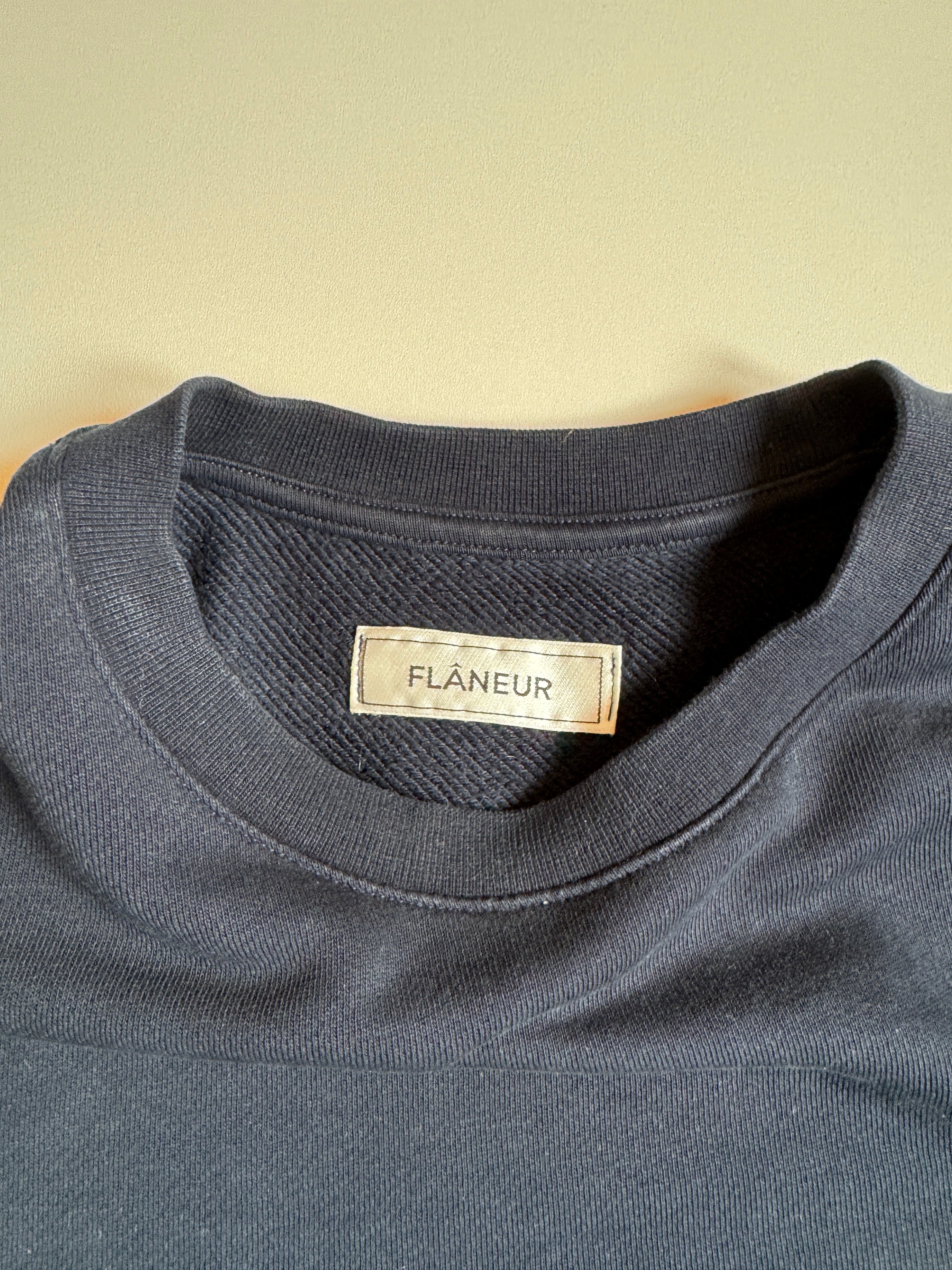 Flâneur Signature Sweater logo M
