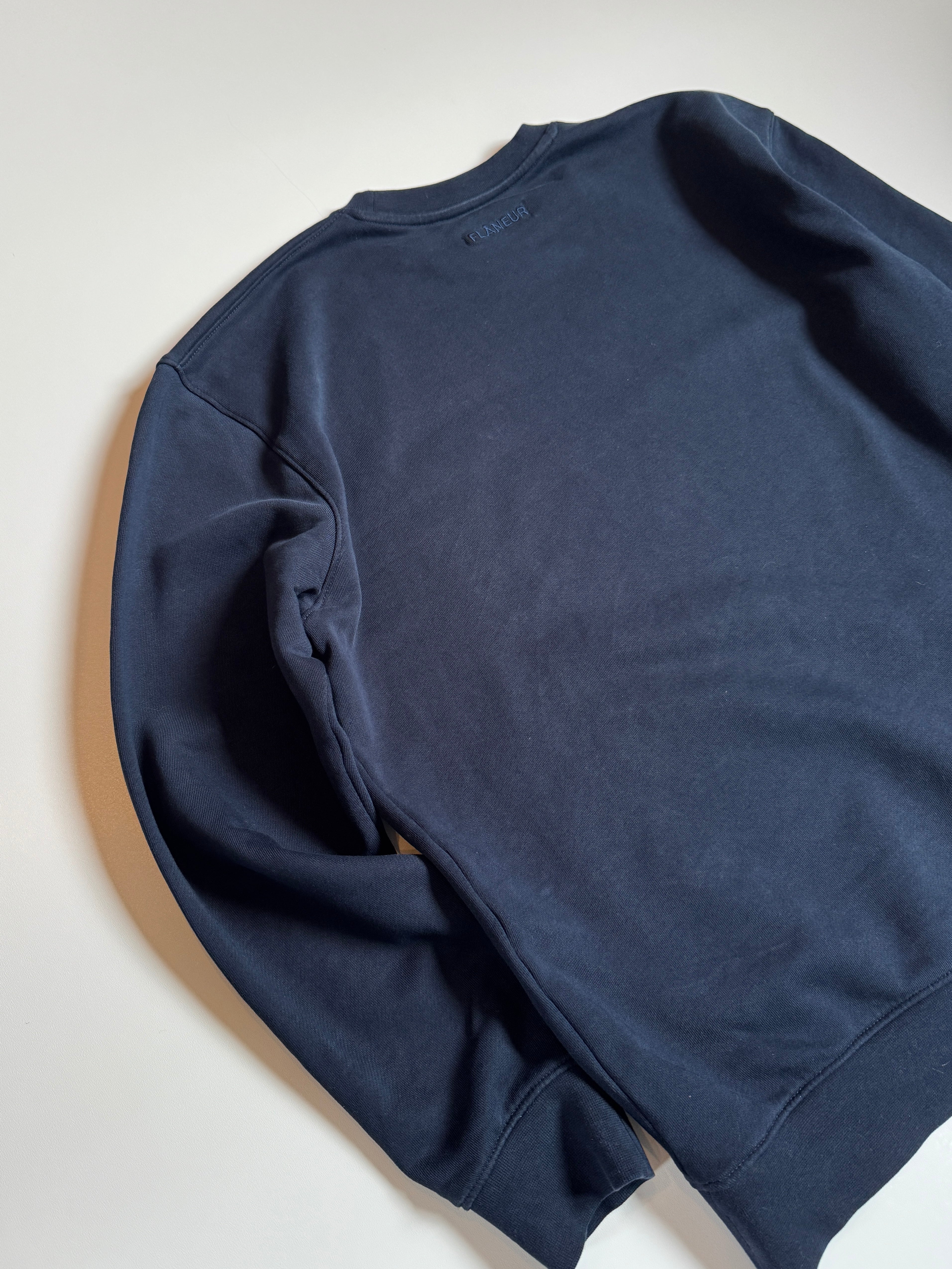 Flâneur Signature Sweater logo M