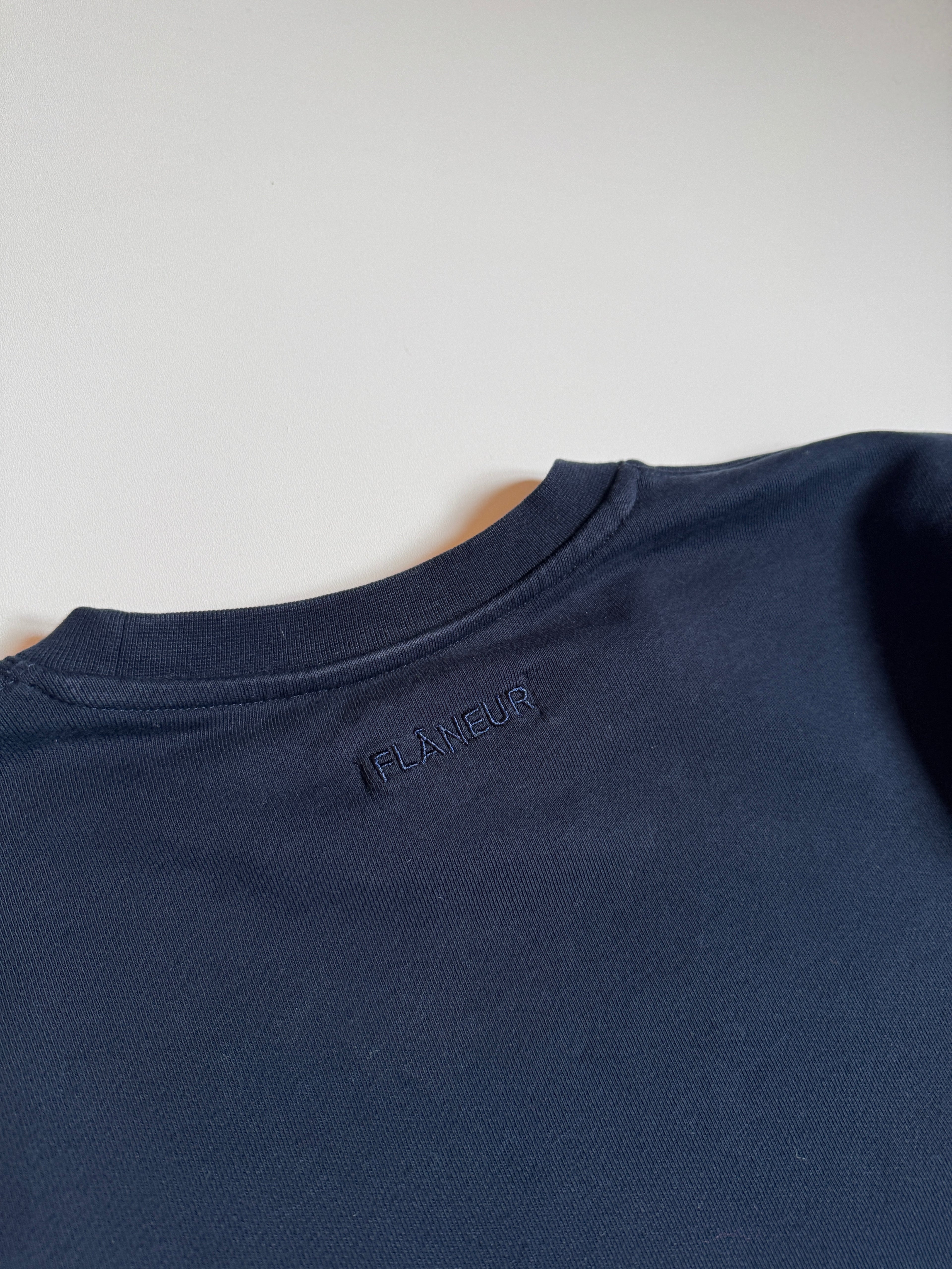 Flâneur Signature Sweater logo M
