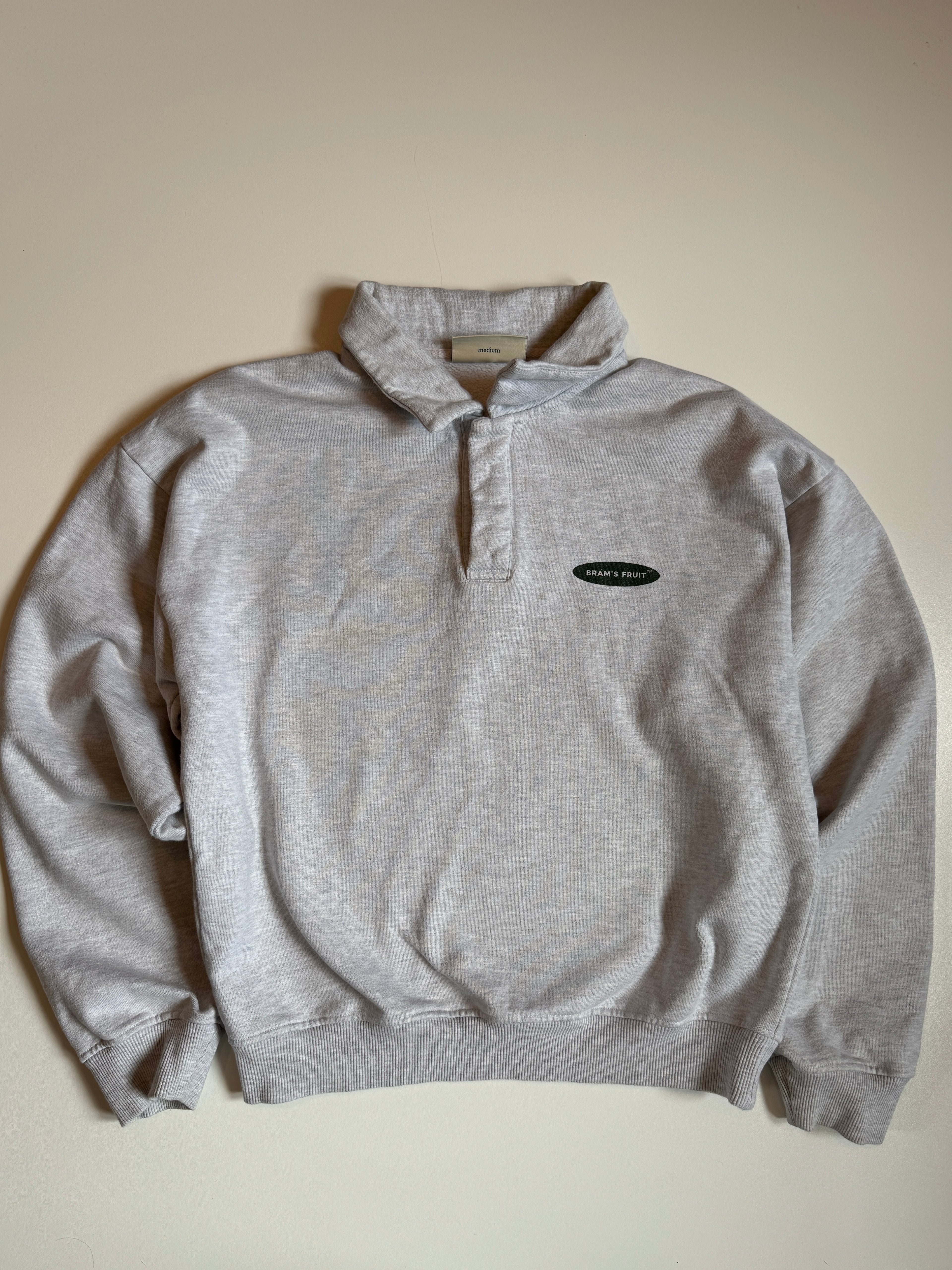 Bram's fruit half zip sweater S/M