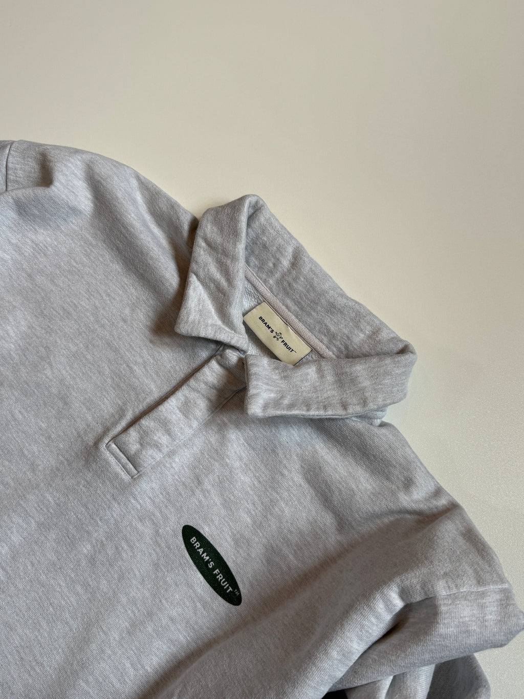 Bram's fruit half zip sweater S/M