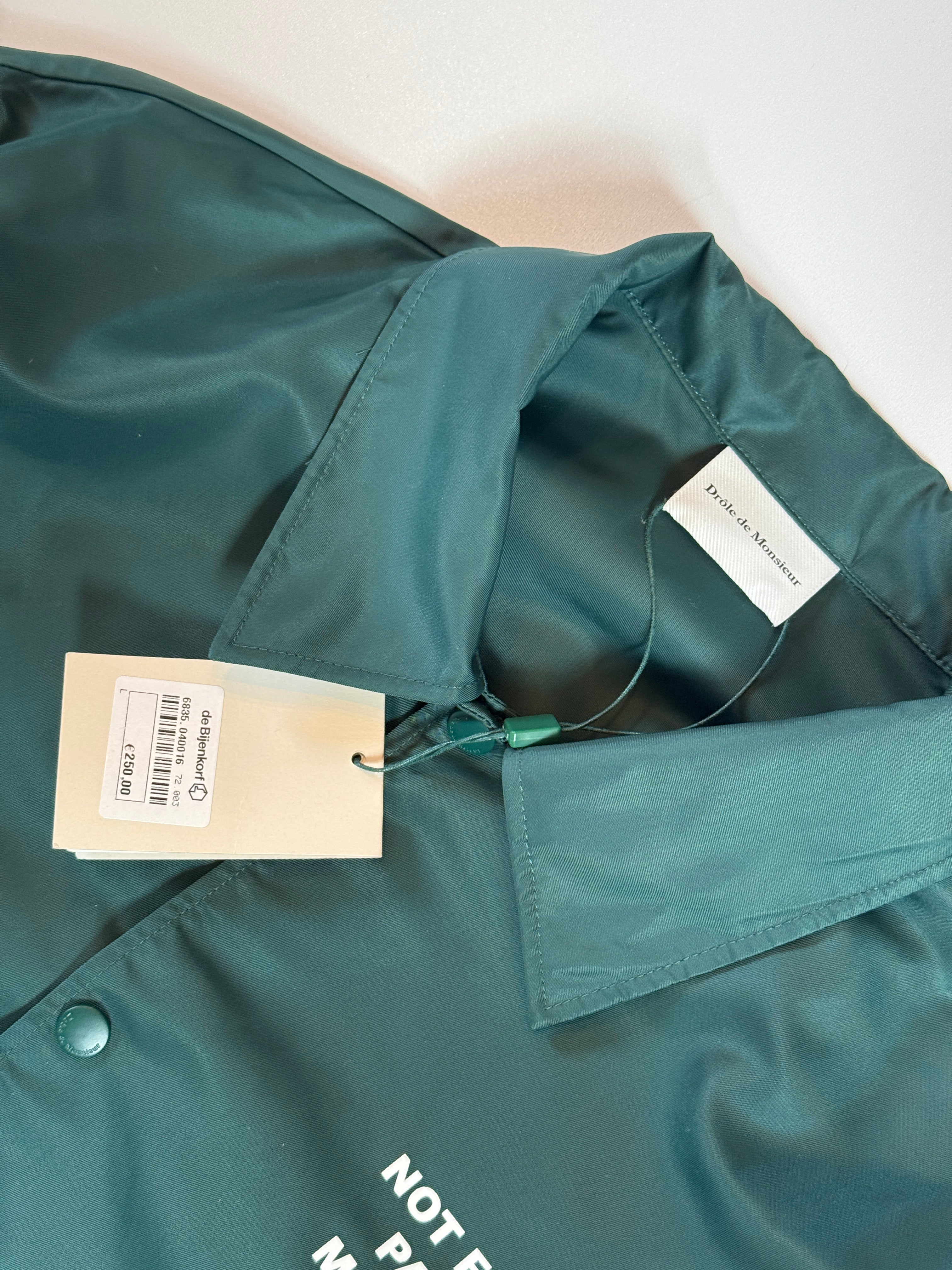 Drole de monsieur jacket with front and back print L