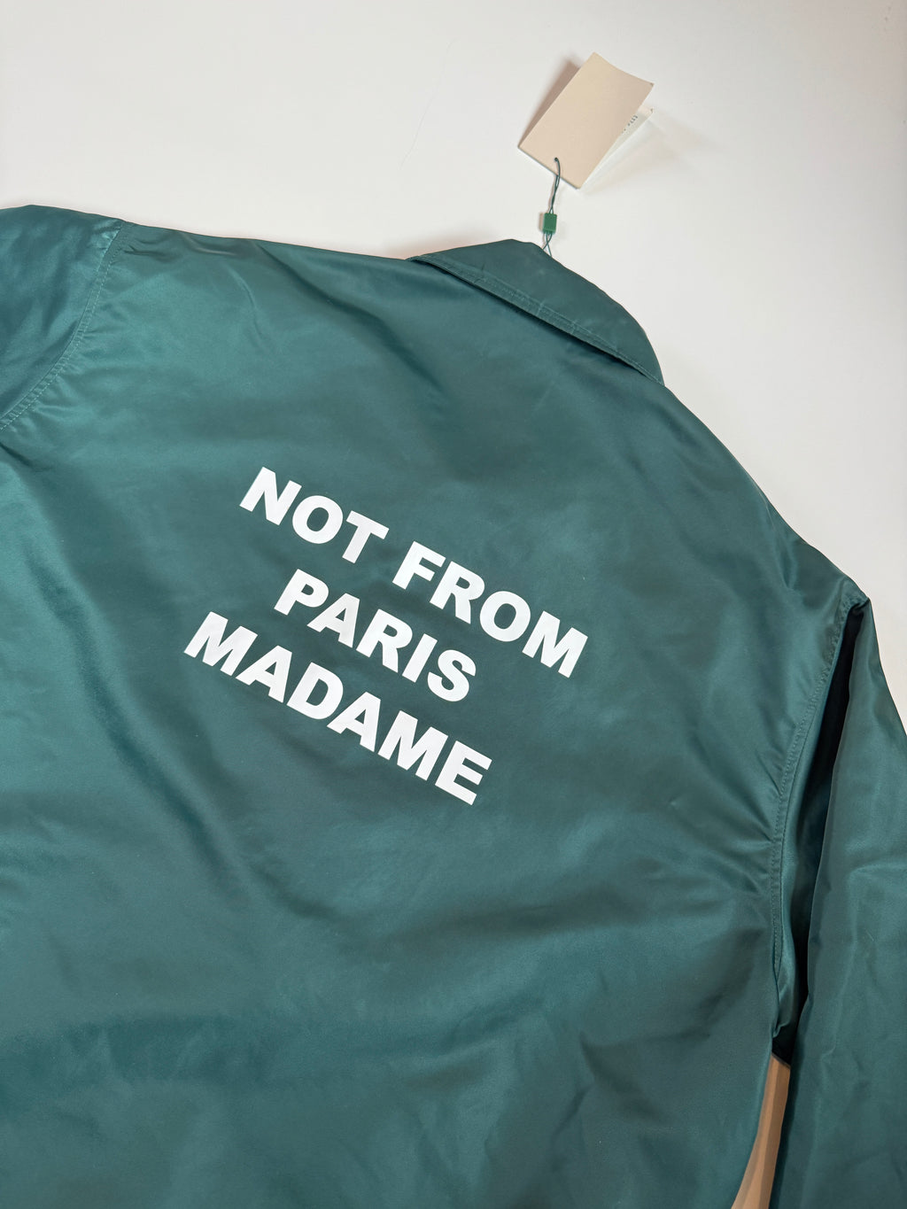 Drole de monsieur jacket with front and back print L