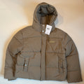 Bram's Fruit Hooded Puffer Jacket Khaki L