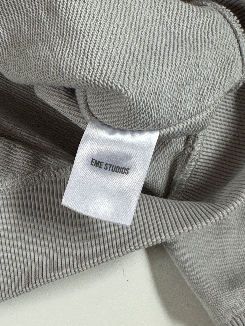 EME STUDIOS ALWAYS GRATEFUL Heather Grey Full Zip M