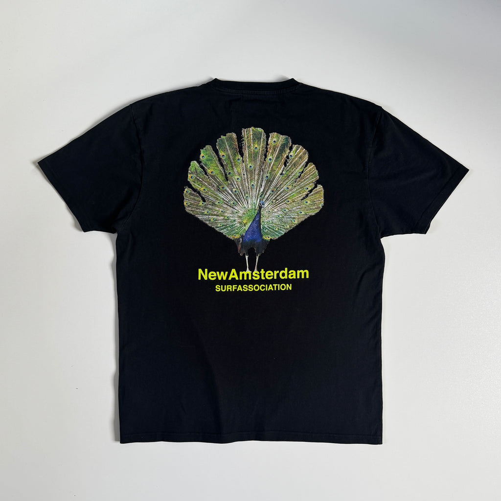New Amsterdam Surf Association peacock T-shirt L