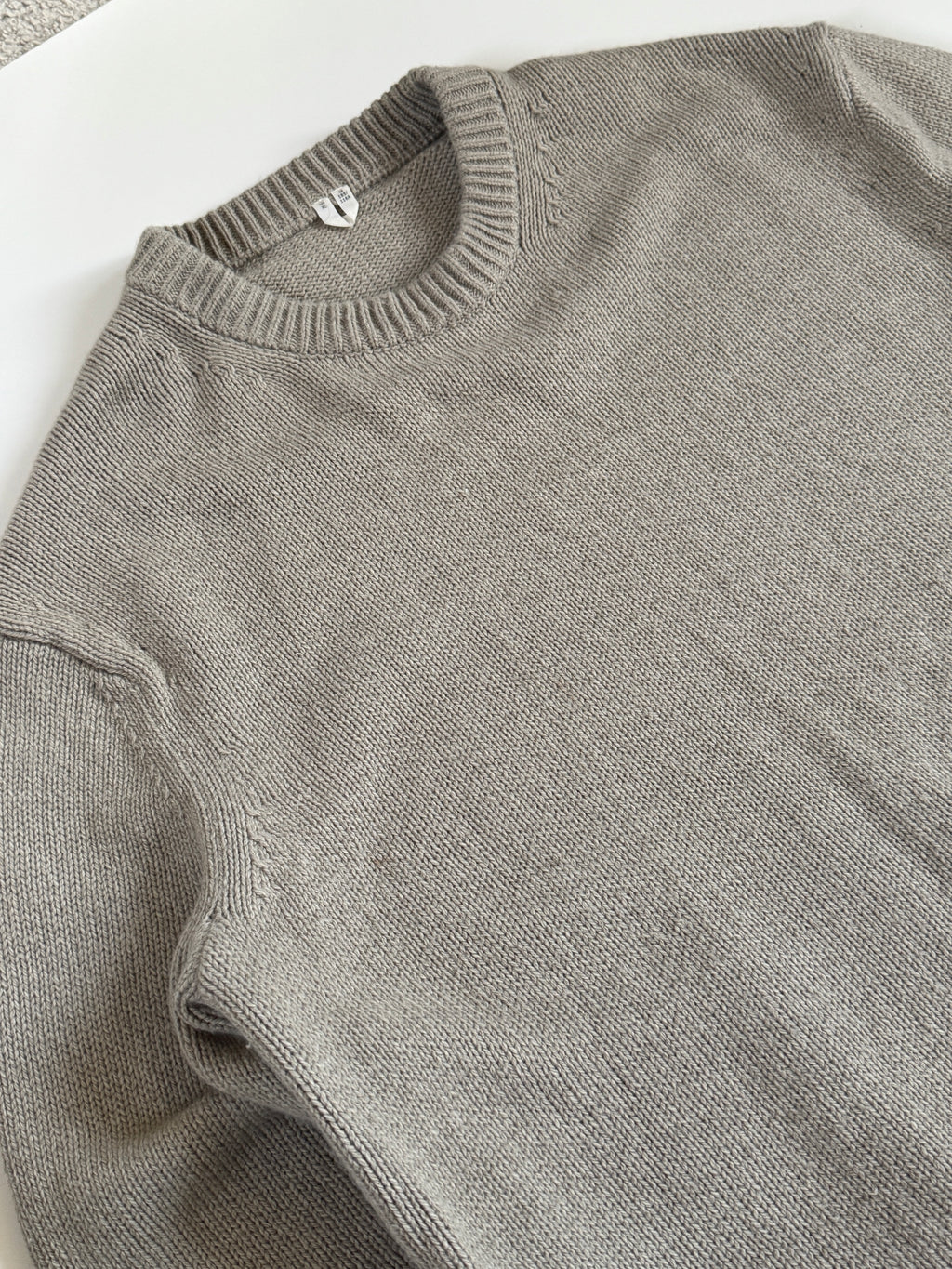 ARKET Heavy Knit Wool Blend Jumper XL