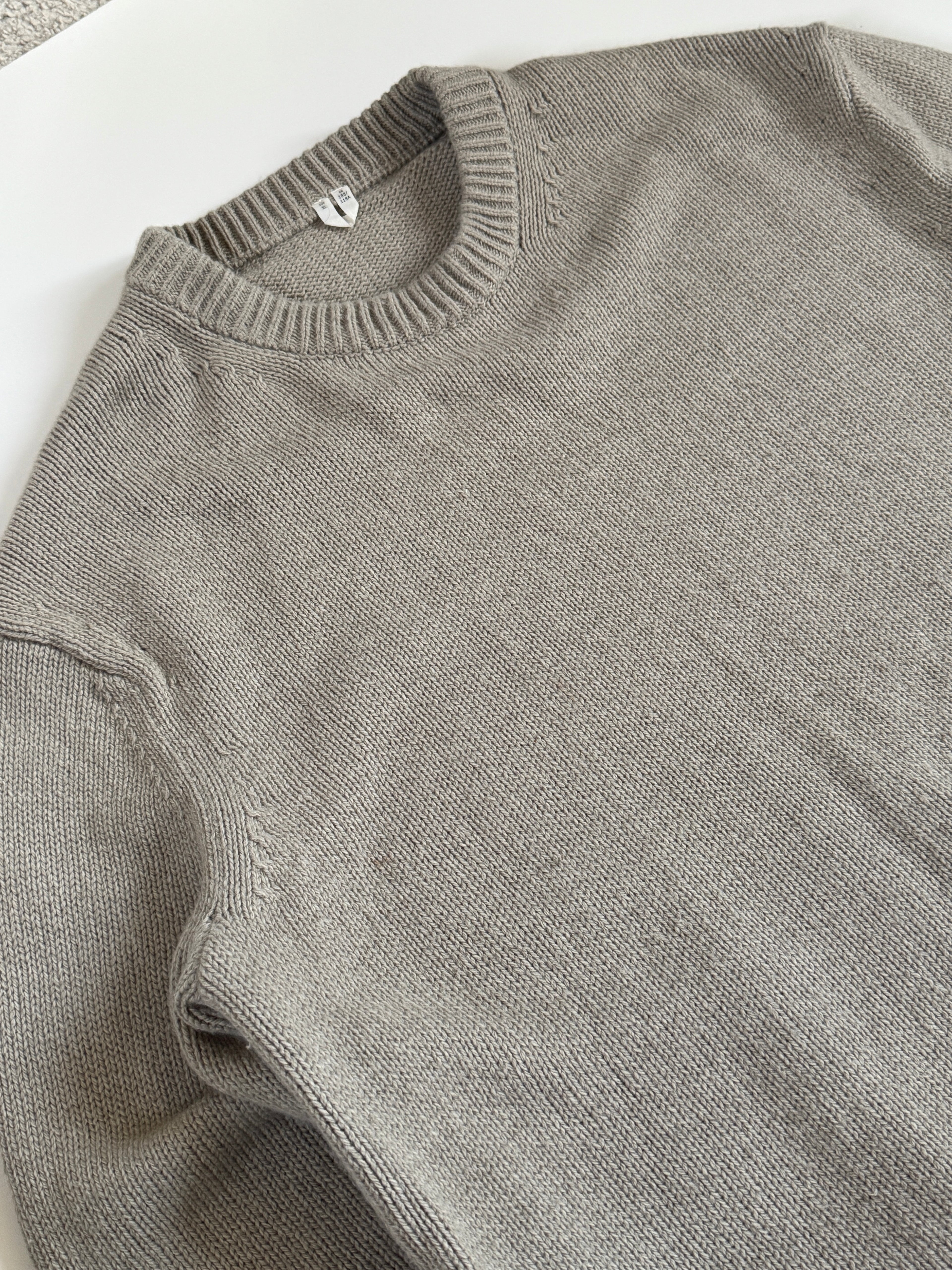 ARKET Heavy Knit Wool Blend Jumper XL