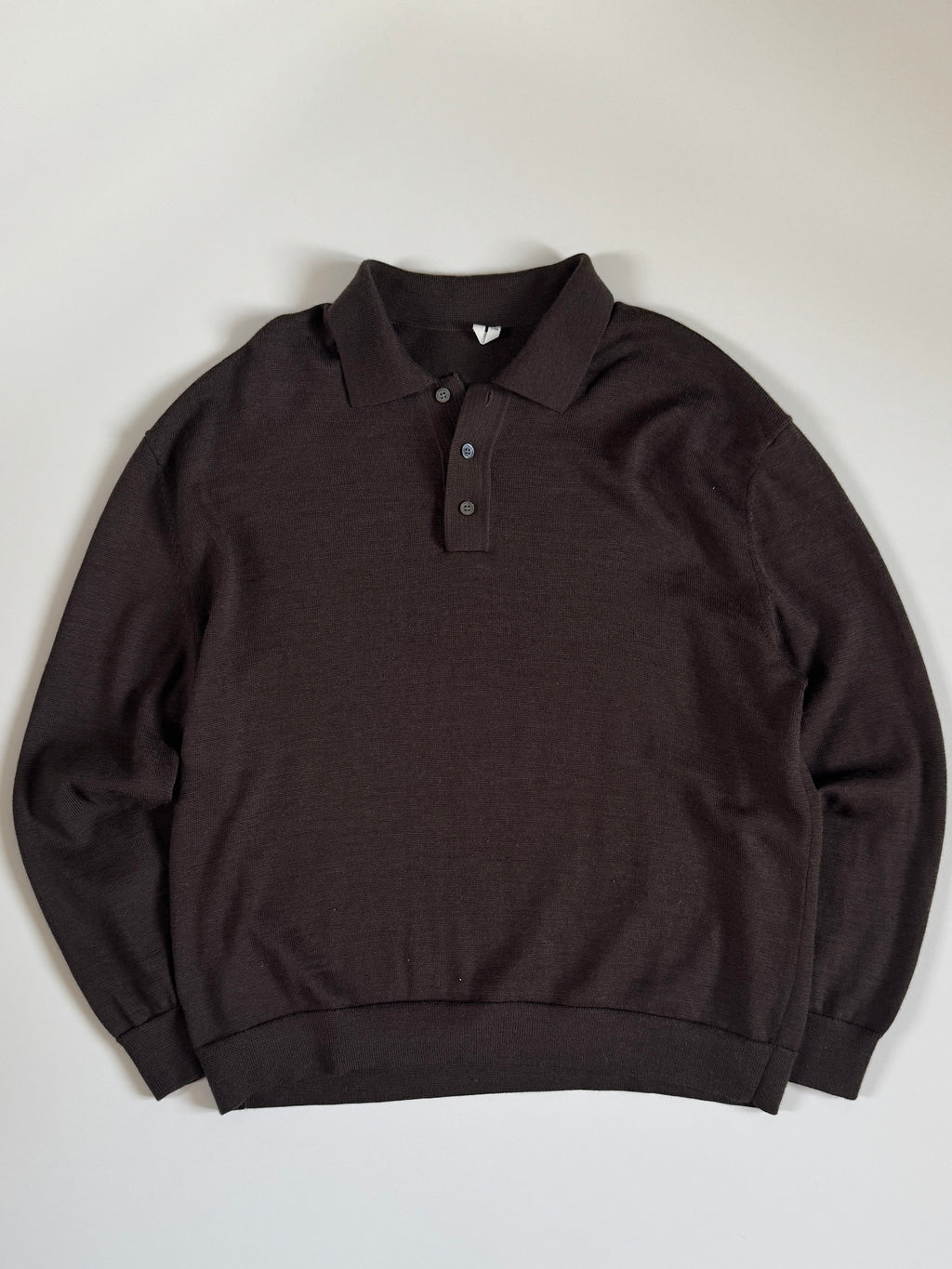ARKET merino polo sweater L/XL