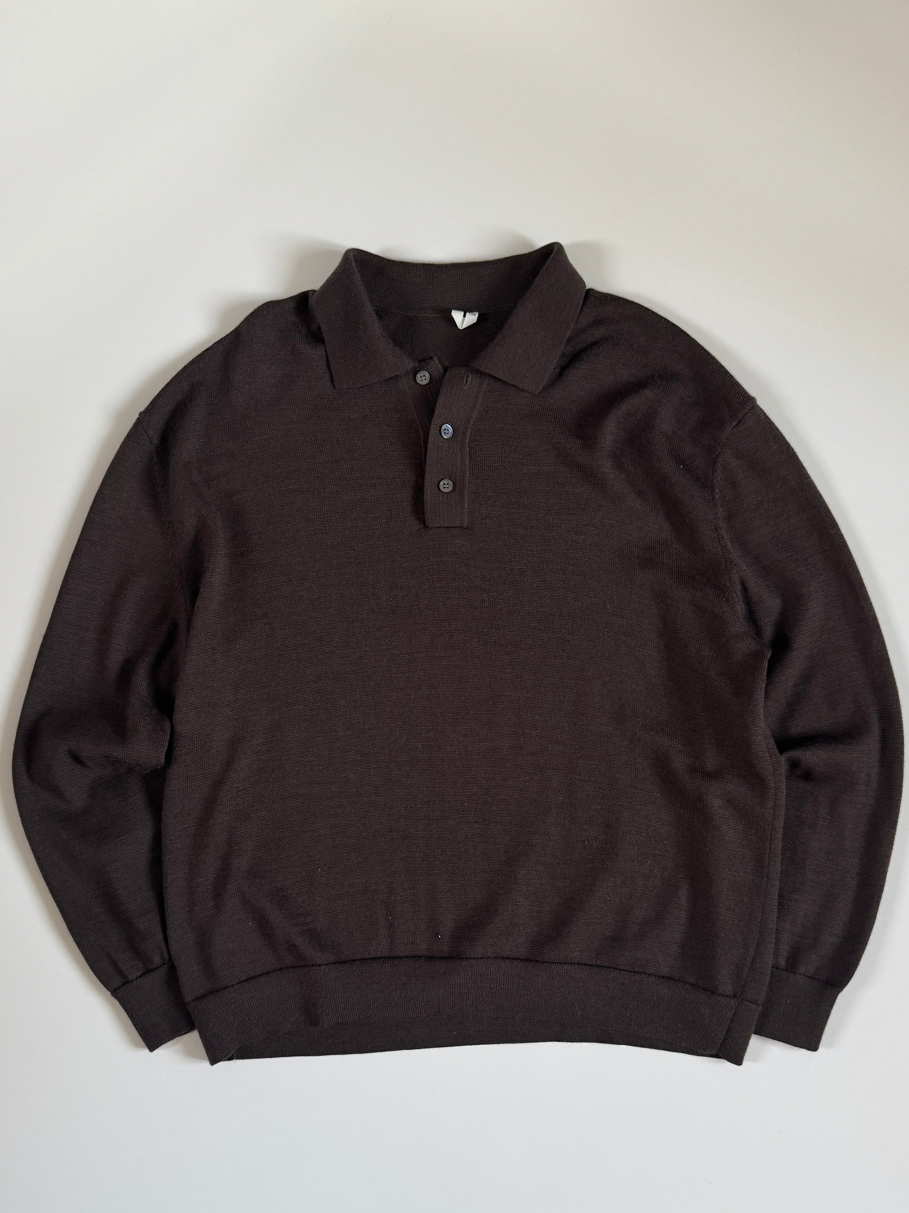 ARKET merino polo sweater L/XL