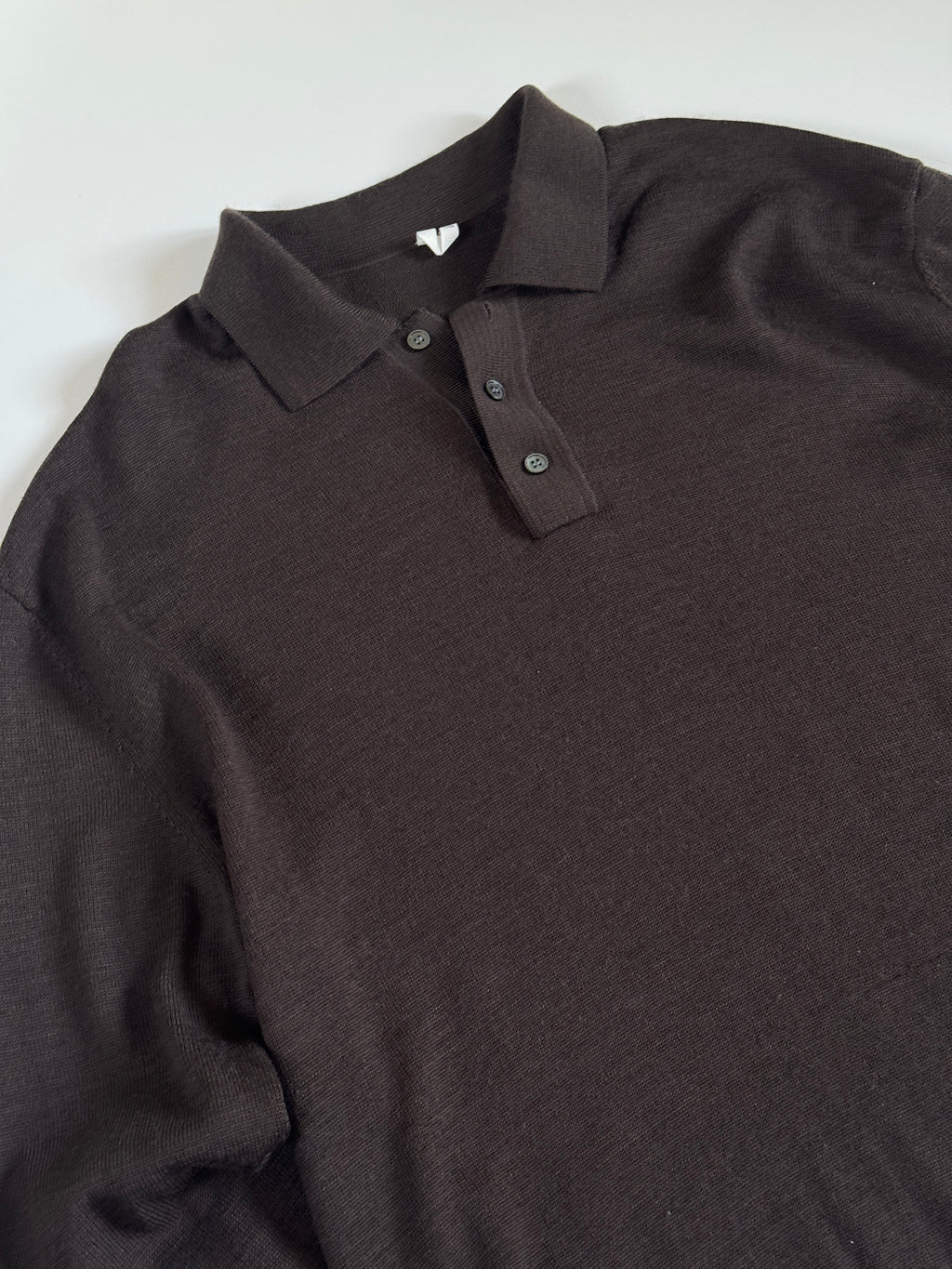 ARKET merino polo sweater L/XL