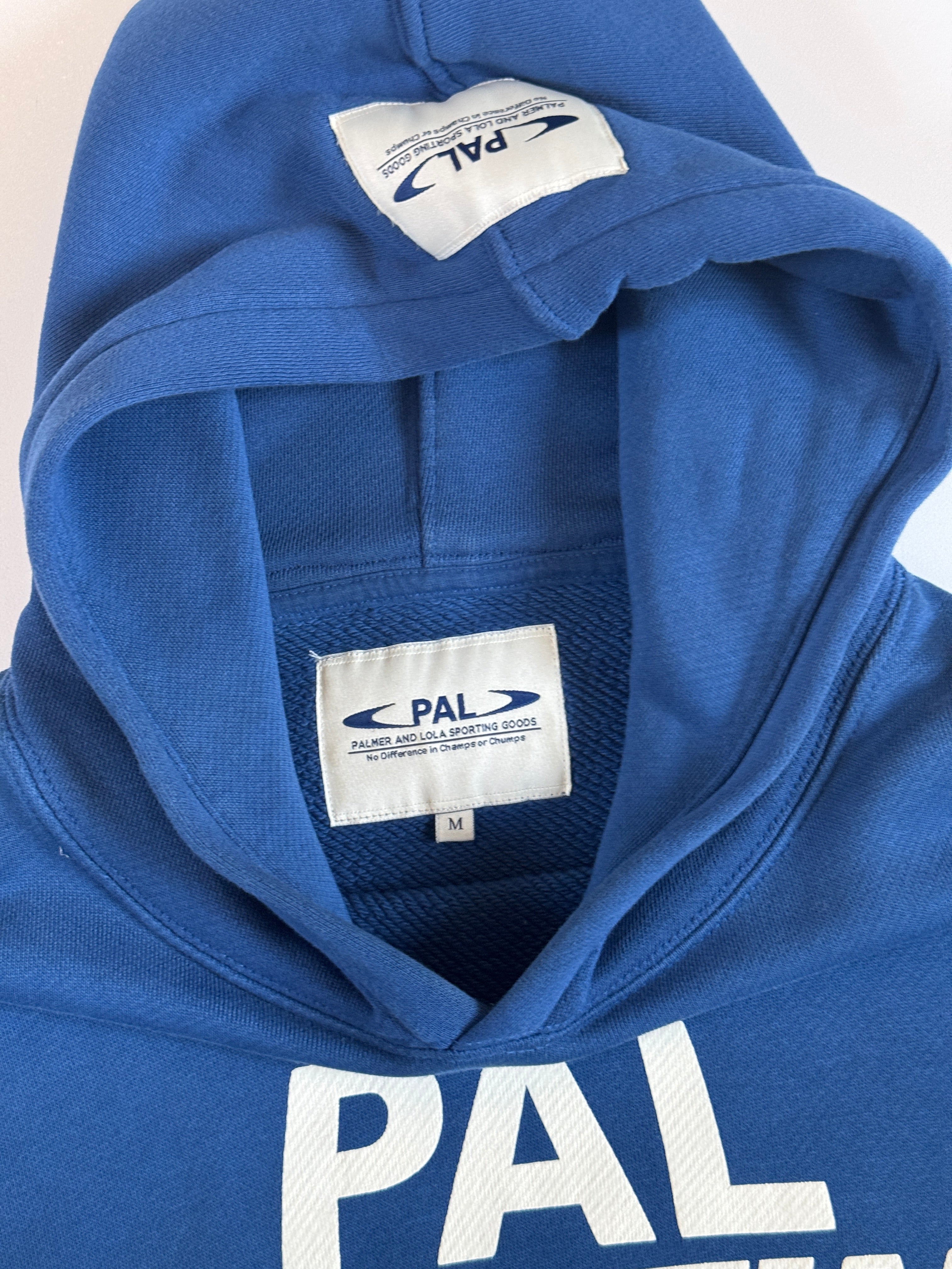 PAL Sporting Goods trademark hoodie M