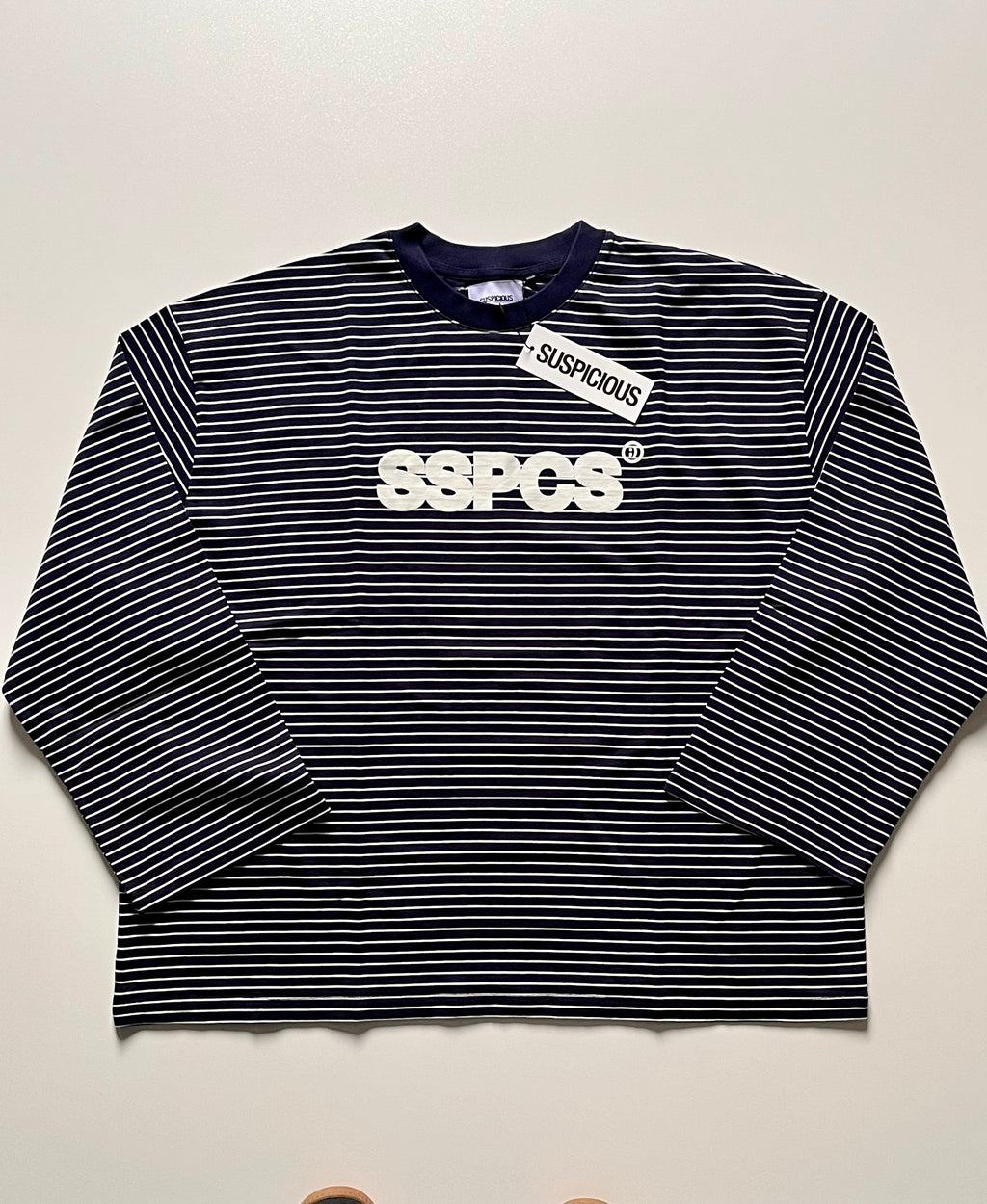 Suspicous Antwerp Striped Longsleeve - Nightfall M
