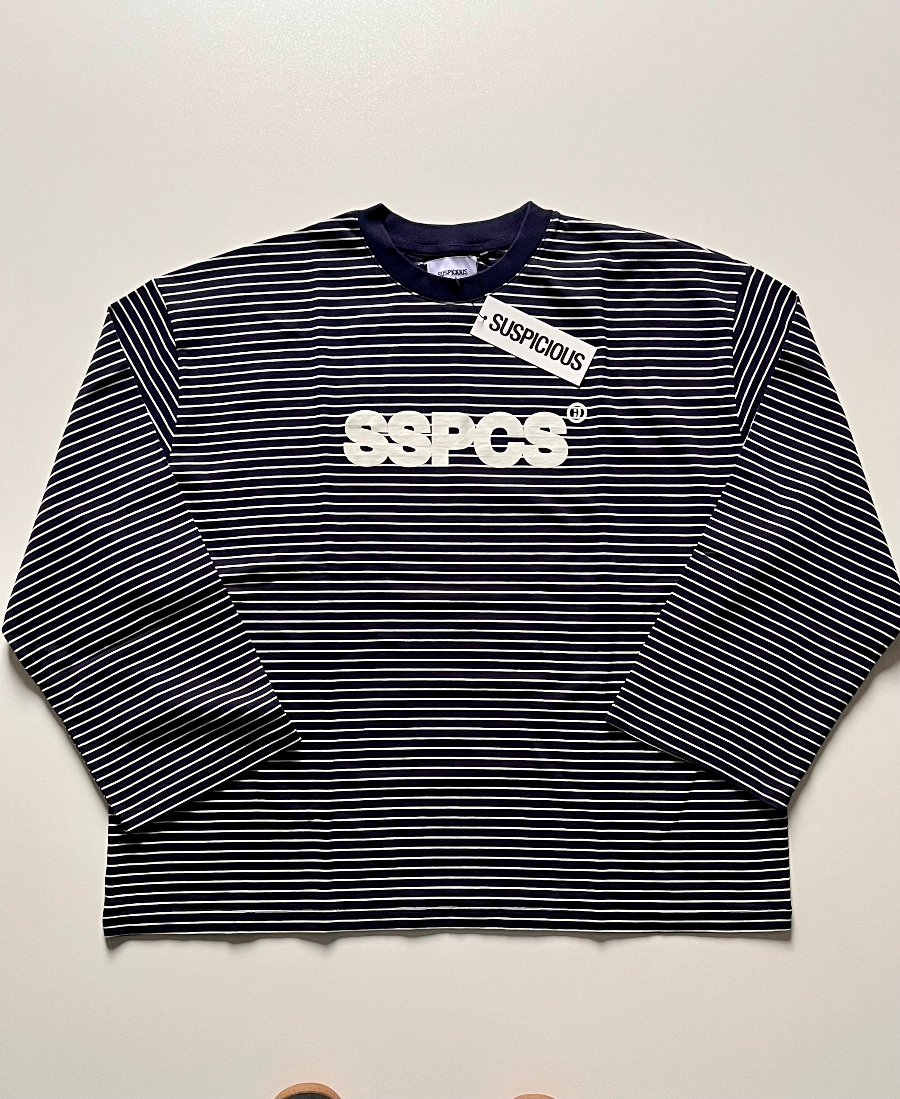 Suspicous Antwerp Striped Longsleeve - Nightfall M