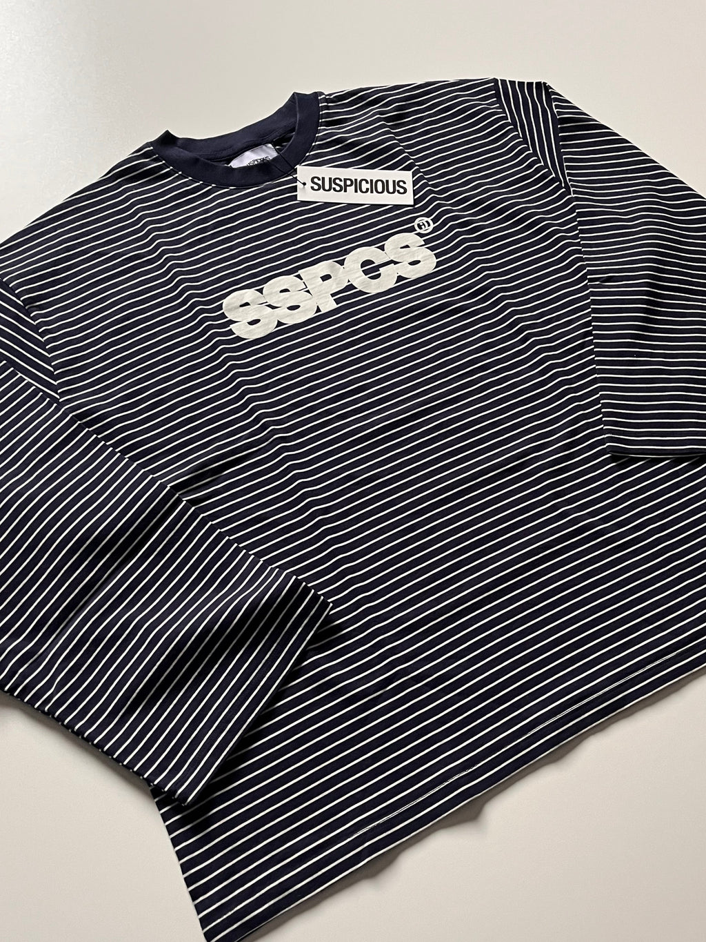 Suspicous Antwerp Striped Longsleeve - Nightfall M