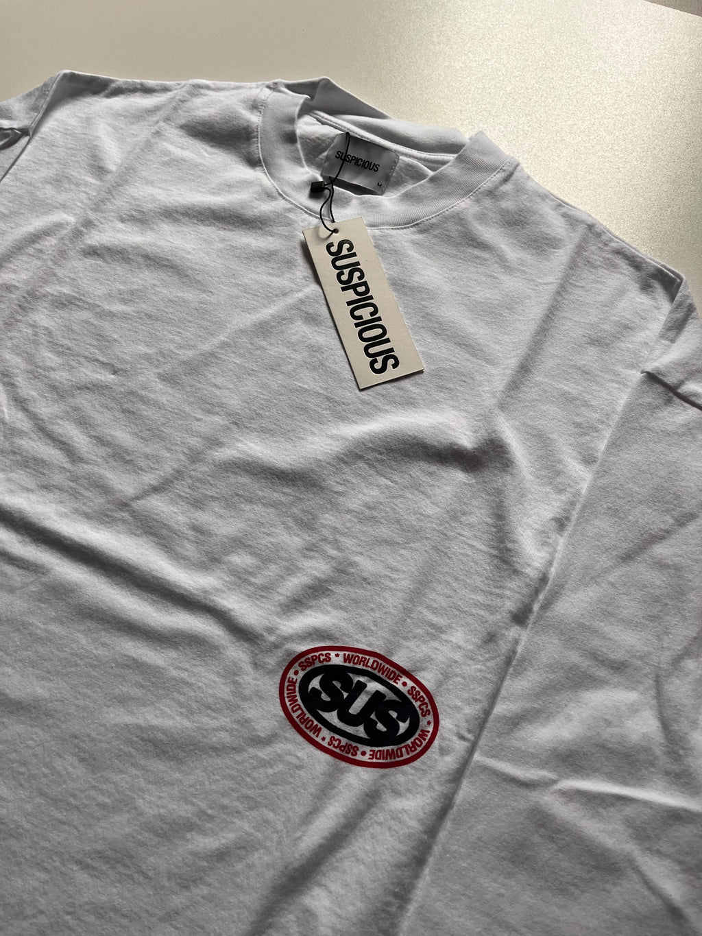 Suspicous Antwerp Global Longsleeve - White Size M