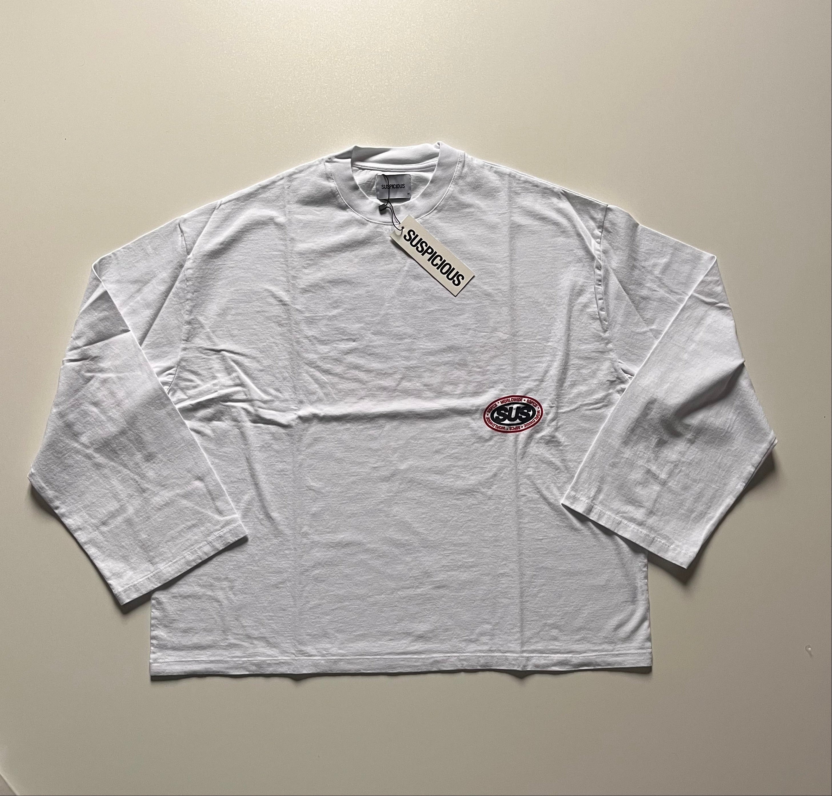 Suspicous Antwerp Global Longsleeve - White Size M