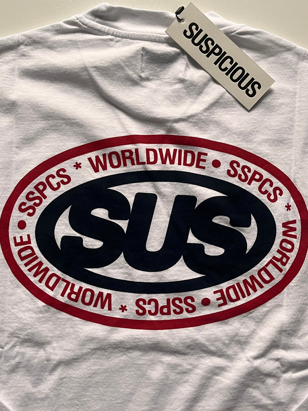 Suspicous Antwerp Global Longsleeve - White Size M