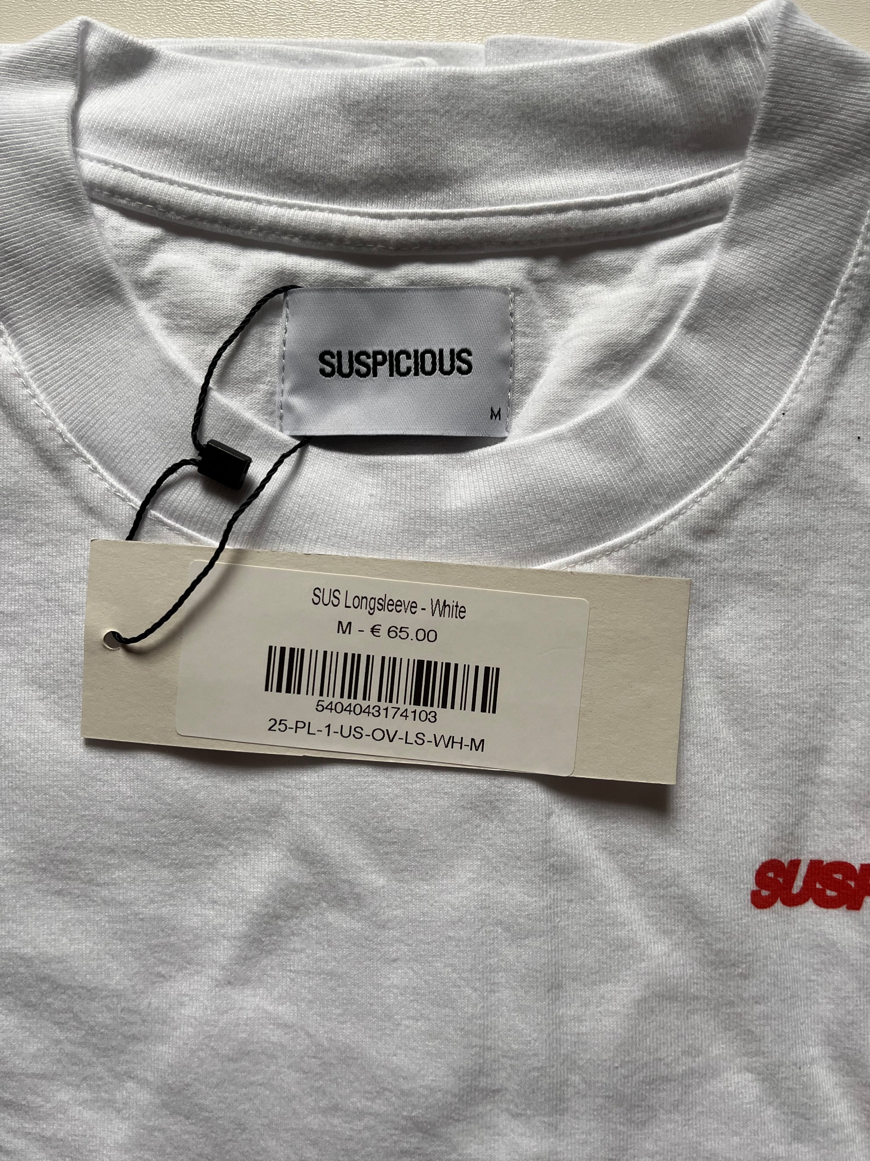 Suspicous Antwerp Longsleeve - White M