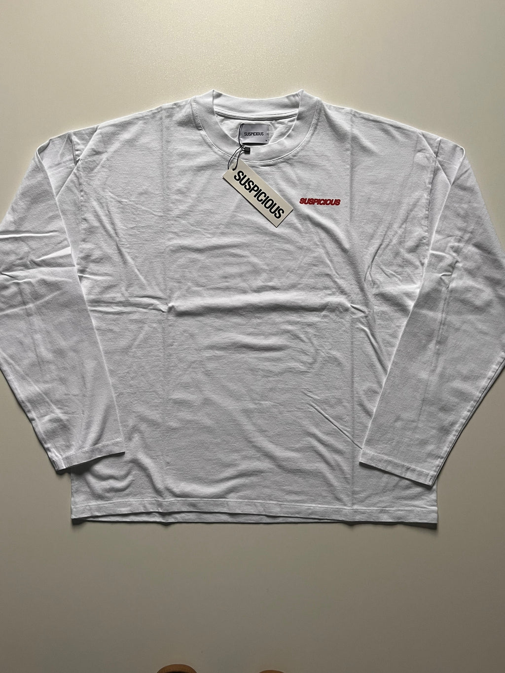 Suspicous Antwerp Longsleeve - White M